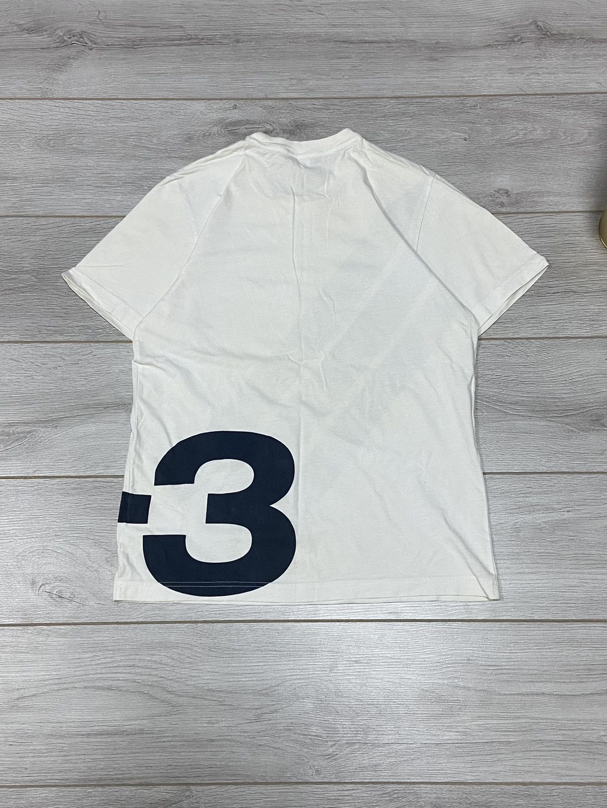 Yohji Yamamoto Y-3 Adidas big logo t-shirt Yohji Yamamoto vintage Size US M / EU 48-50 / 2 - 3 Thumbnail