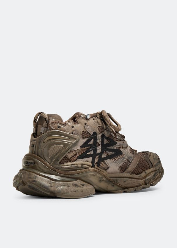 Balenciaga o1s1wg110724 Runner Sneakers in Beige Size US 10 / EU 43 - 3 Thumbnail