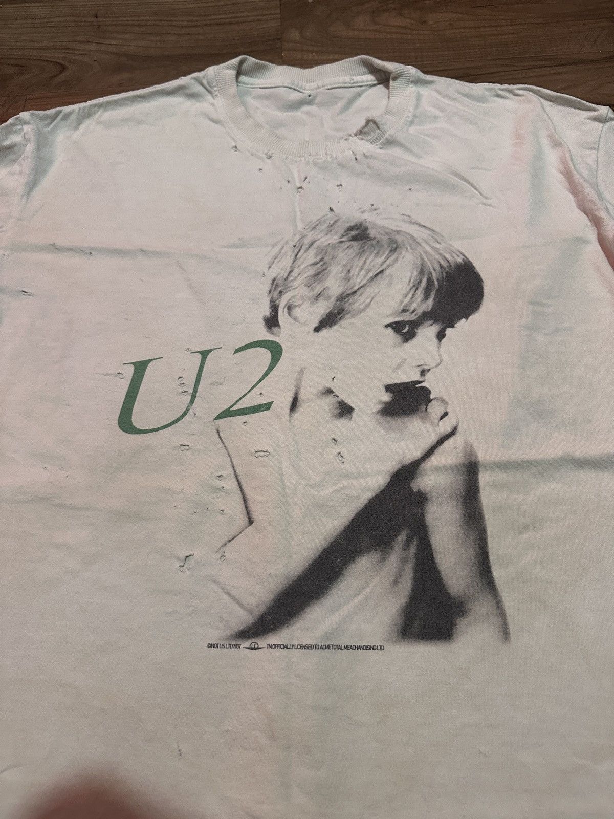 Other Vintage thrashed U2 tour tee Size US L / EU 52-54 / 3 - 2 Thumbnail