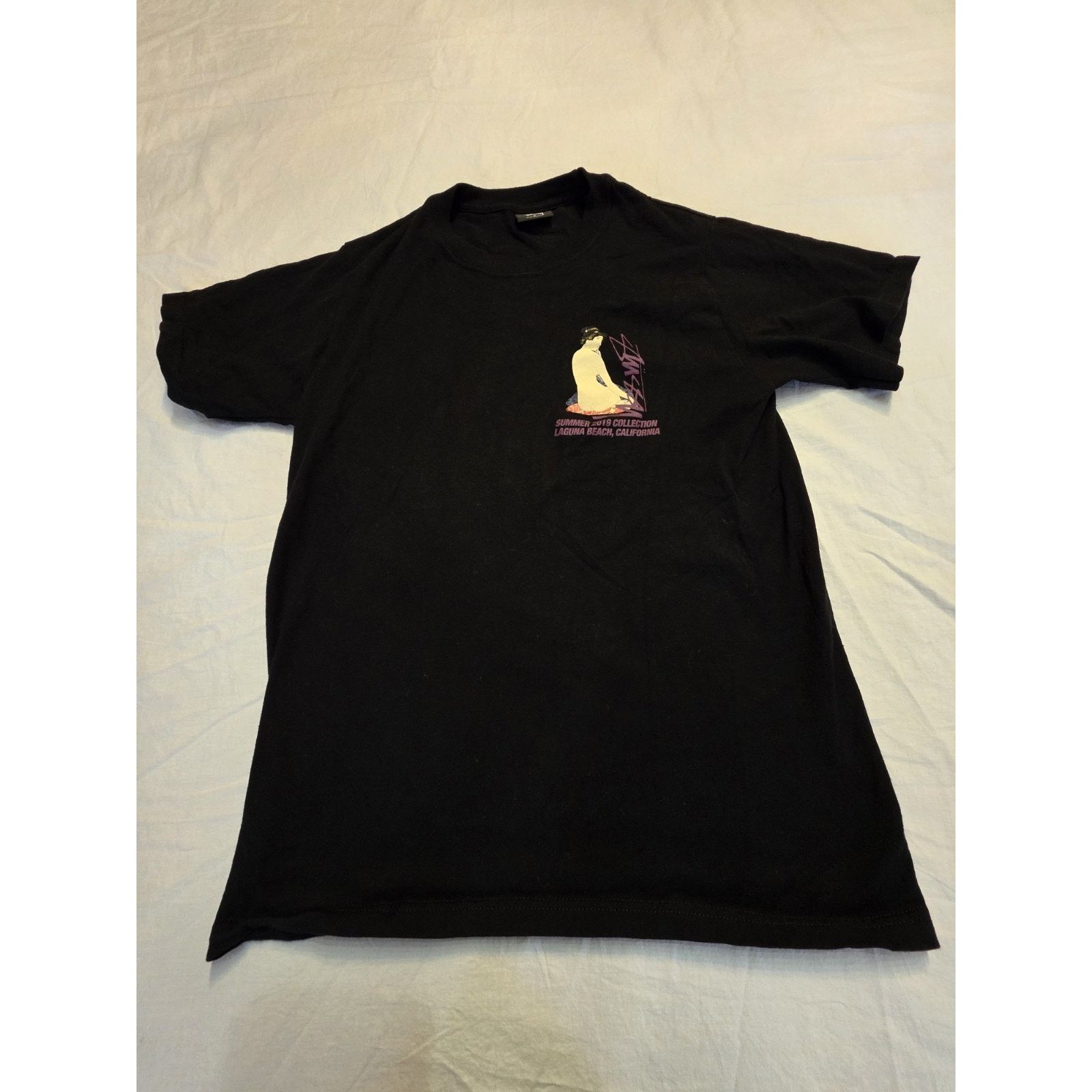 Stussy Stussy Men's Size Small Black Short Sleeve T-Shirt Size US S / EU 44-46 / 1 - 1 Thumbnail