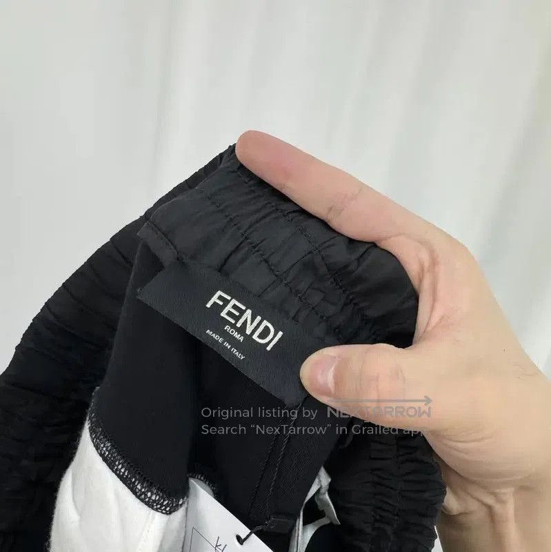 Fendi Fendi Color Block Cotton Blend Casual Pants . Size US 26 / EU 42 - 6 Thumbnail