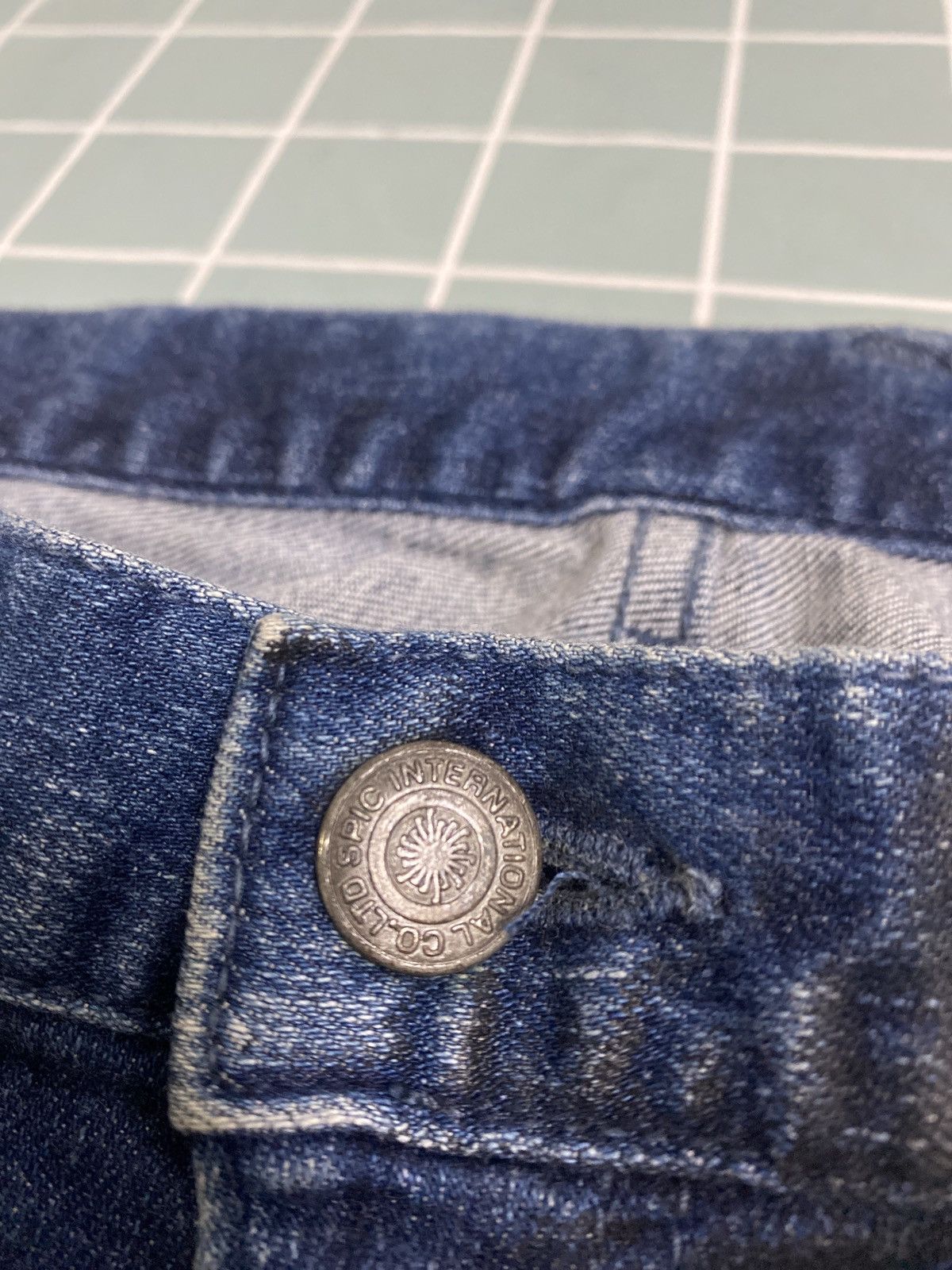 If Six Was Nine × Tornado Mart Tornado mart flared blue jeans painter black Size US 34 / EU 50 - 9 Thumbnail