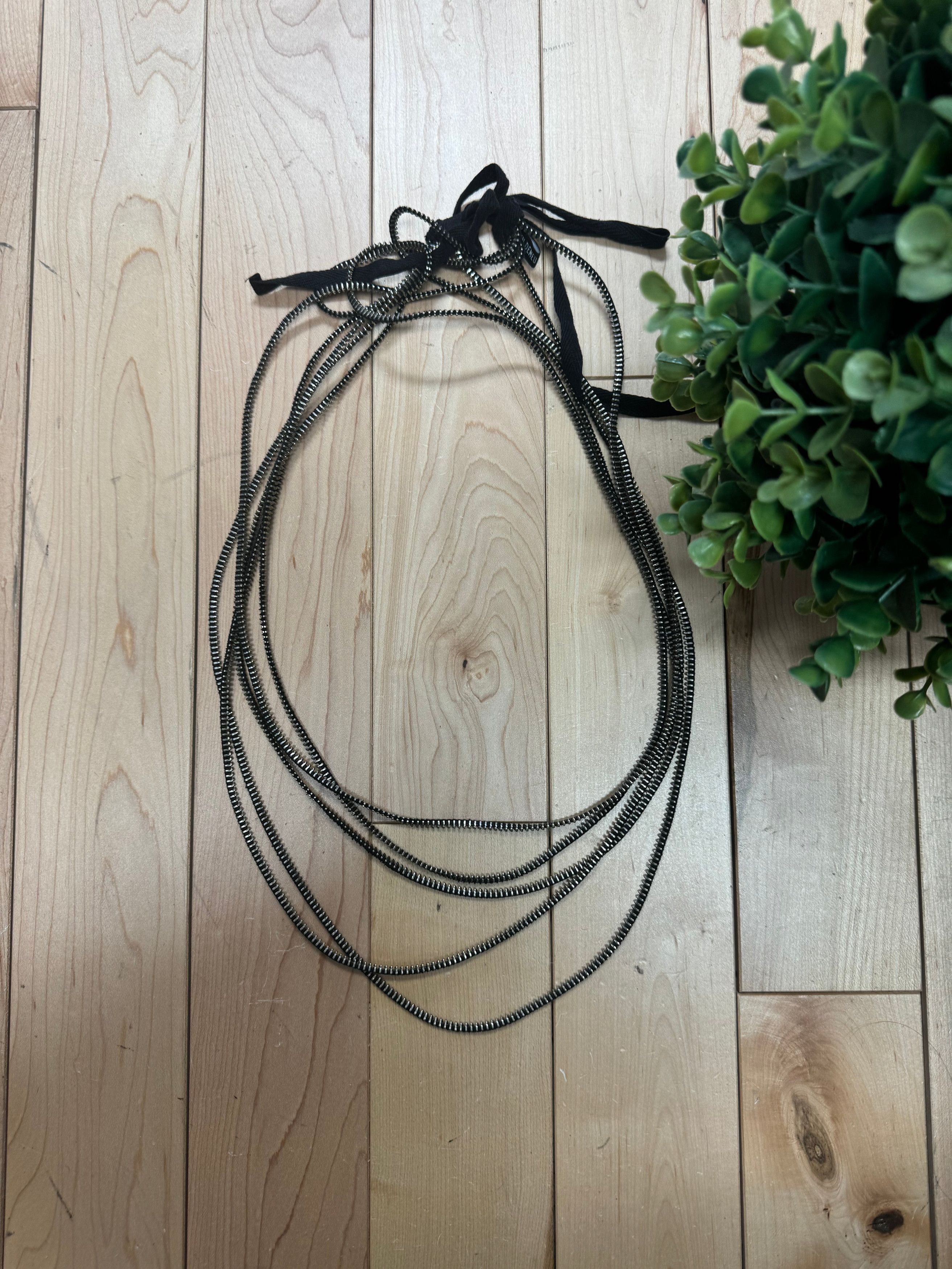 Ann Demeulemeester SS2010 Ann Demeulemeester Zipper Necklace Size ONE SIZE - 2 Thumbnail