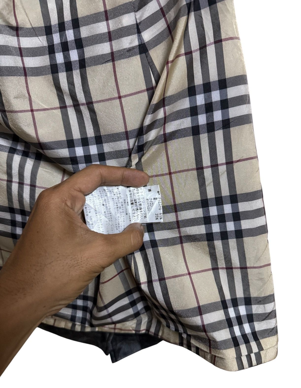 Burberry BURBERRY LONDON MINI SKIRT Vintage Size 32" / US 10 / IT 46 - 8 Thumbnail