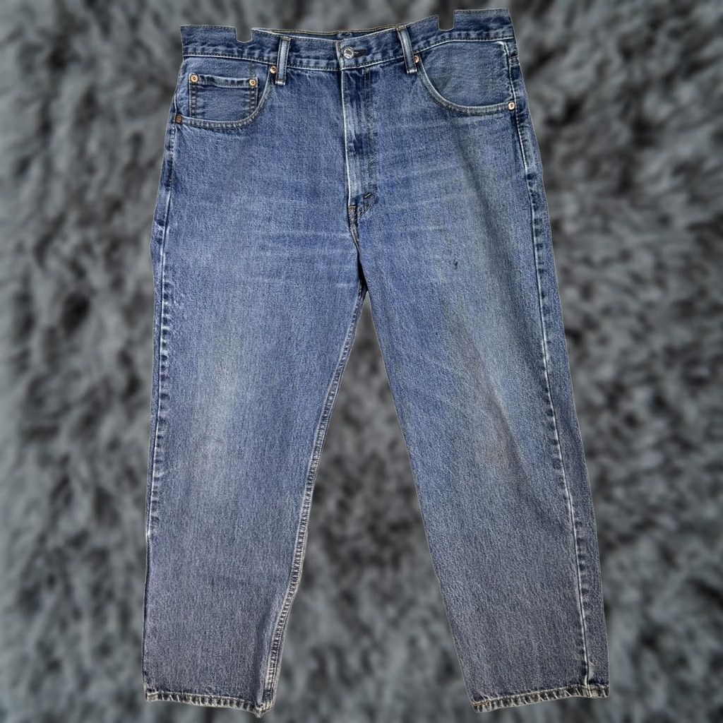 Levi's Levi's 550 Jeans Mens 36x30 Relaxed Fit Tapered Leg Medium Wash Denim Size US 36 / EU 52 - 1 Thumbnail