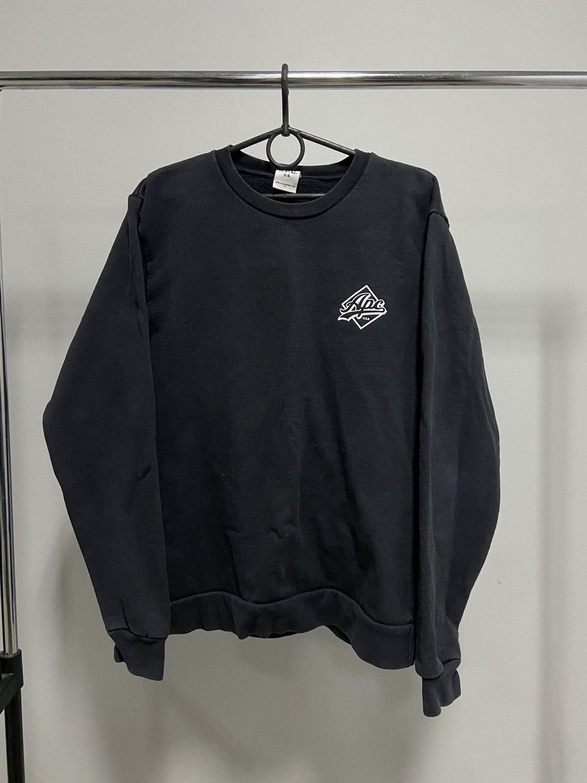 A.P.C. × Vintage APC Sweatshirt Logo Made in USA 🇺🇸 vintage Size US M / EU 48-50 / 2 - 1 Thumbnail