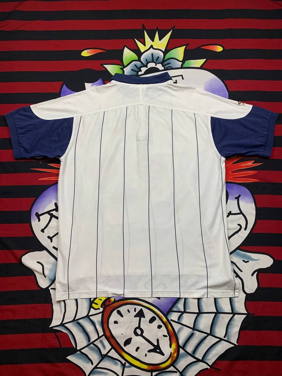 Nike Vintage Nike Supreme 90s Court Polo shirt L Courier Agassi Size US L / EU 52-54 / 3 - 6 Thumbnail