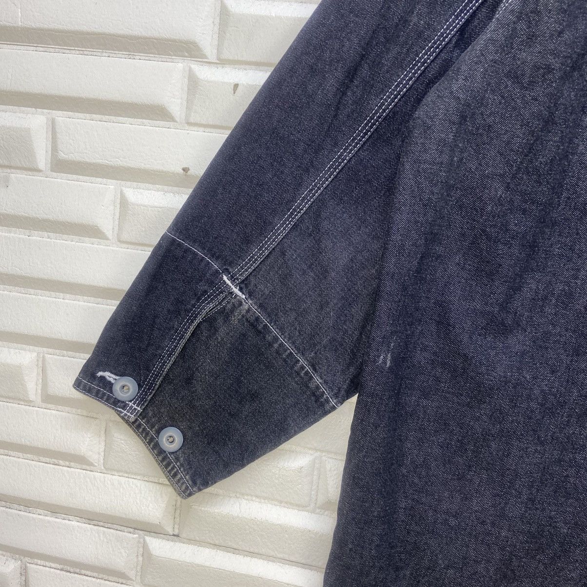 Issey Miyake Issey Miyake Soft Denim Workwear Style Jacket Size US M / EU 48-50 / 2 - 10 Thumbnail