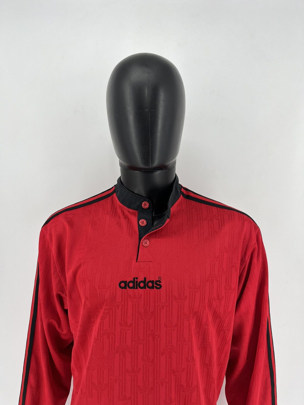 Adidas 1996 SPAIN ADIDAS LONG-SLEEVE TEMPLATE SHIRT Size US XL / EU 56 / 4 - 1 Thumbnail