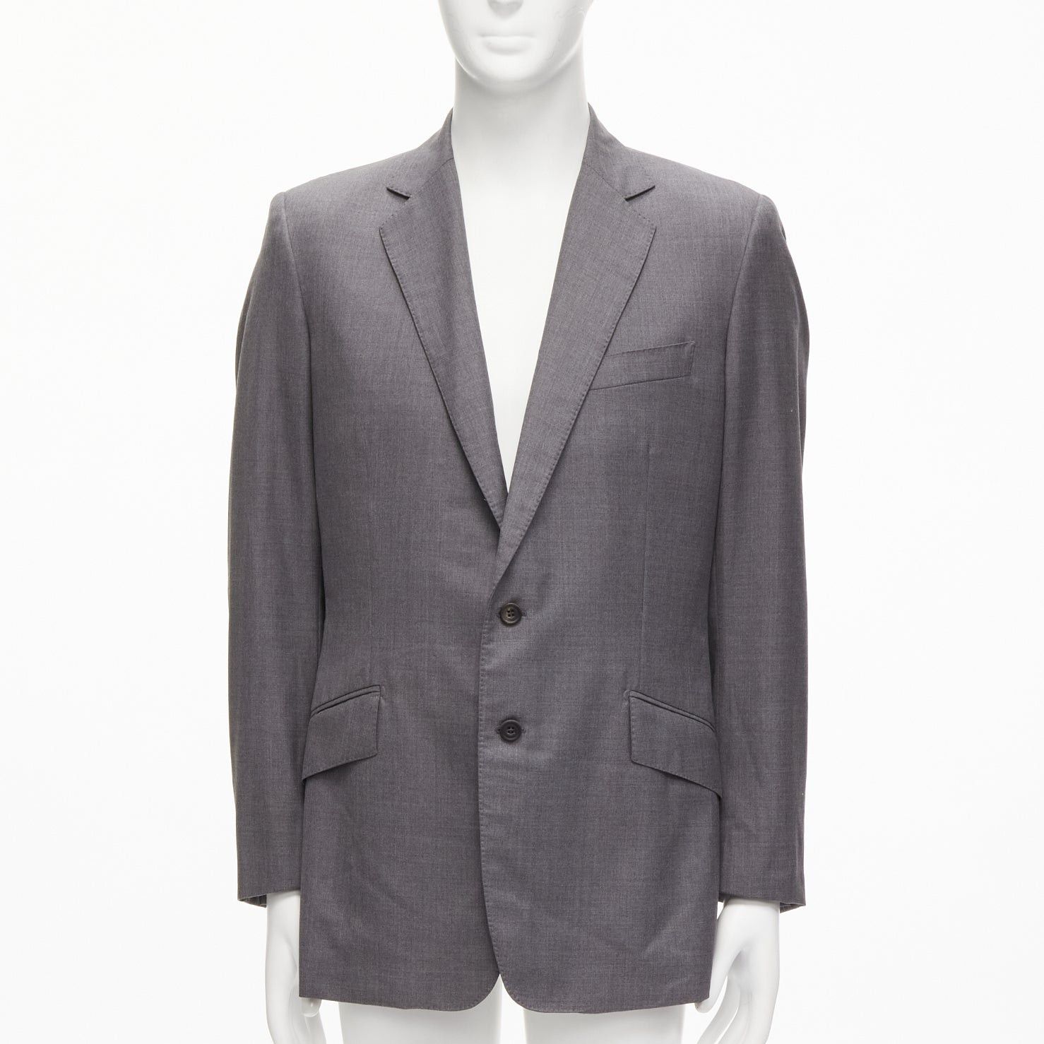 Other KILGOUR Saville Row grey virgin wool pink lining blazer jacket UK38 M Size 48R - 1 Thumbnail