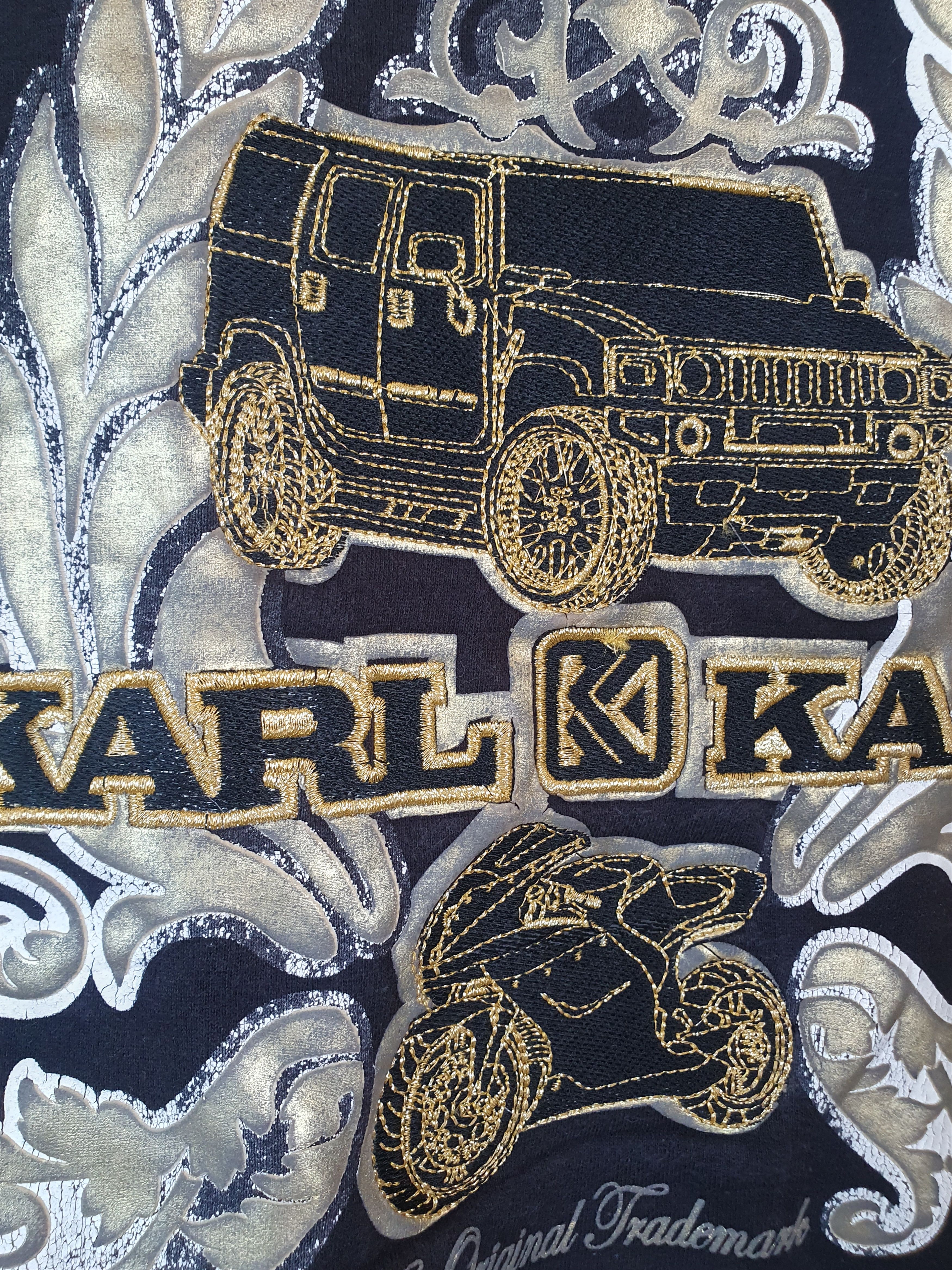 Karl Kani Karl Kani Zip Up Sweatshirt Vtg Y2K Hip-Hop Embroydery Size US XXL / EU 58 / 5 - 14 Thumbnail