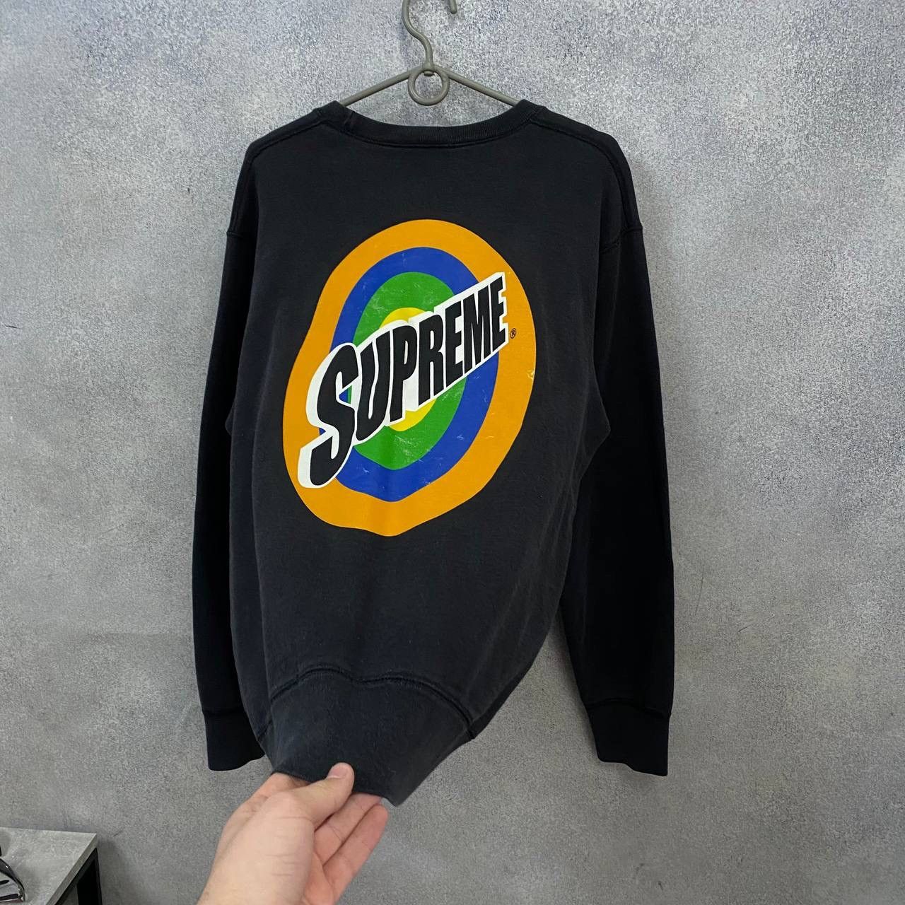 Supreme Supreme Men’s Sweatshirt Crew Neck Big Logo Size M Size US M / EU 48-50 / 2 - 11 Thumbnail