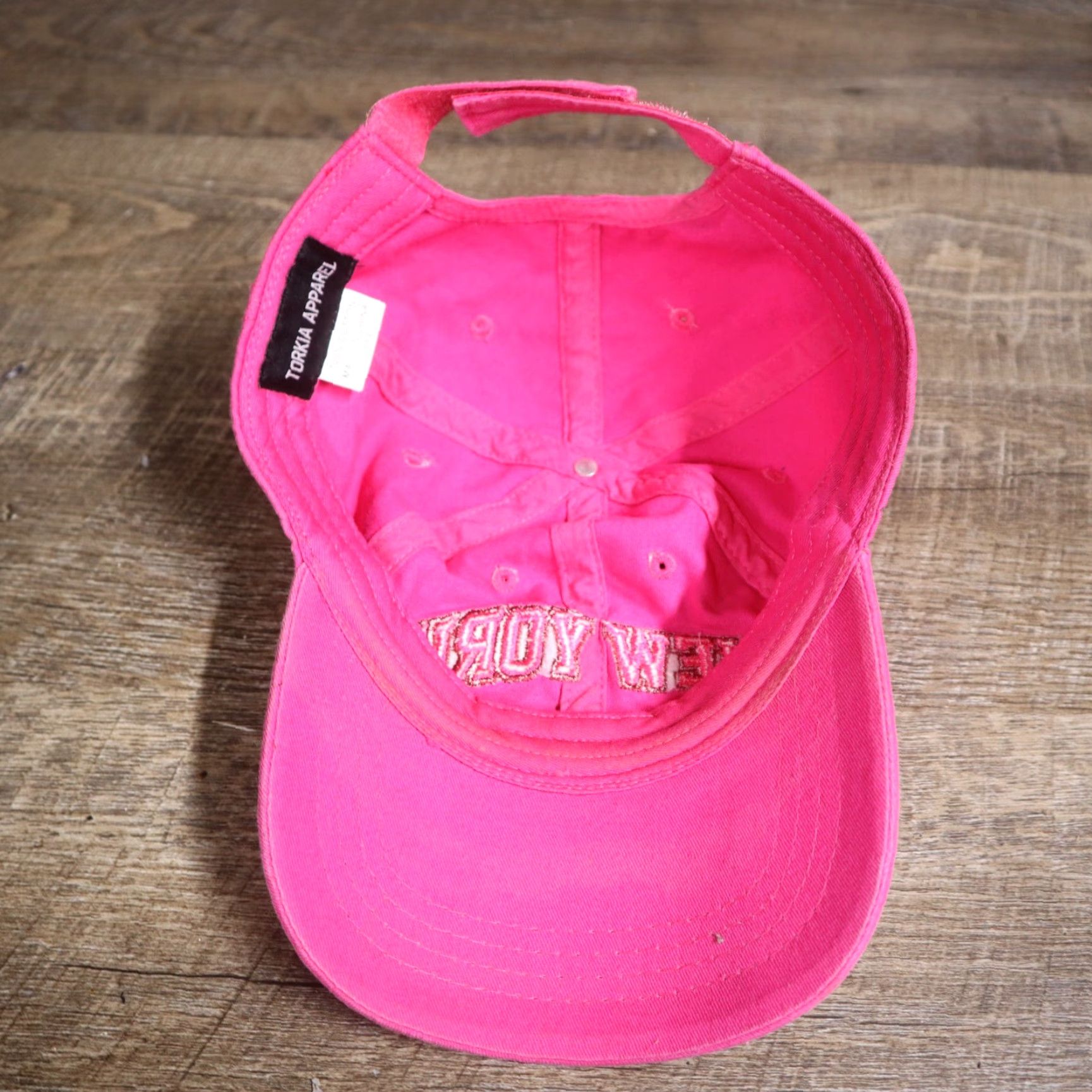 Pinko NYC 1664 Hat Baseball Cap Adjustable Pink Adult Size ONE SIZE - 6 Thumbnail