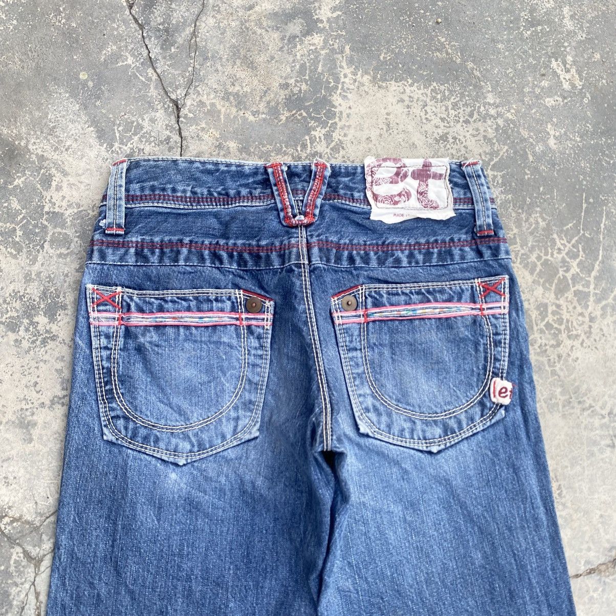 Japanese Brand × Vintage ET BOITE Made In Nippon Flared Jeans KAPITAL STYLE Size 24" / US 00 / IT 34 - 4 Thumbnail
