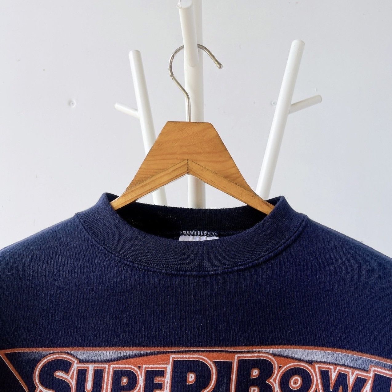 Tultex × Vintage 90s Denver Broncos NFL sweatshirt/ XL Size US XL / EU 56 / 4 - 2 Thumbnail
