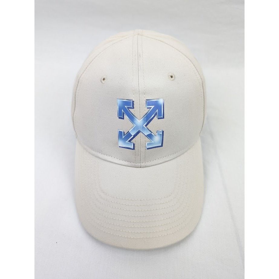Off-White o1rshd1 Size: OS / Metal Bone Baseball Cap / Hat Light Blue Size ONE SIZE - 2 Thumbnail