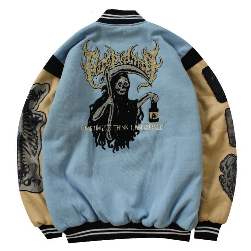 Varsity Jacket Varsity Jacket CURSED DARKNESS | Grailed