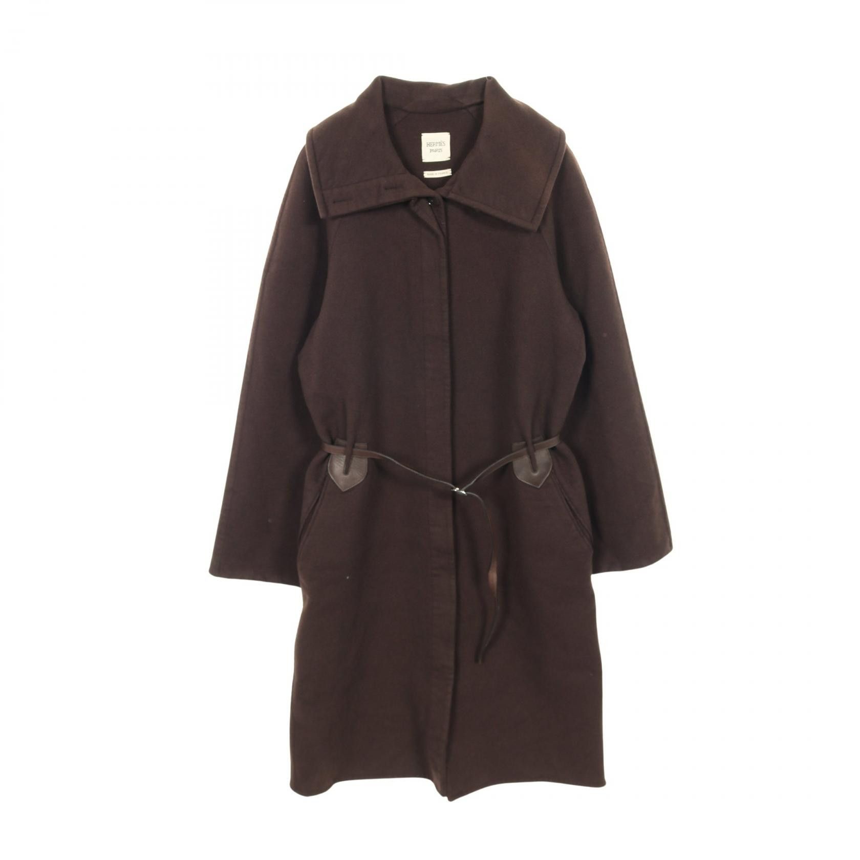 Hermes Hermes Hermes Cashmere Coat Textile Outerwear DUTY FREE for USA Size ONE SIZE - 1 Thumbnail