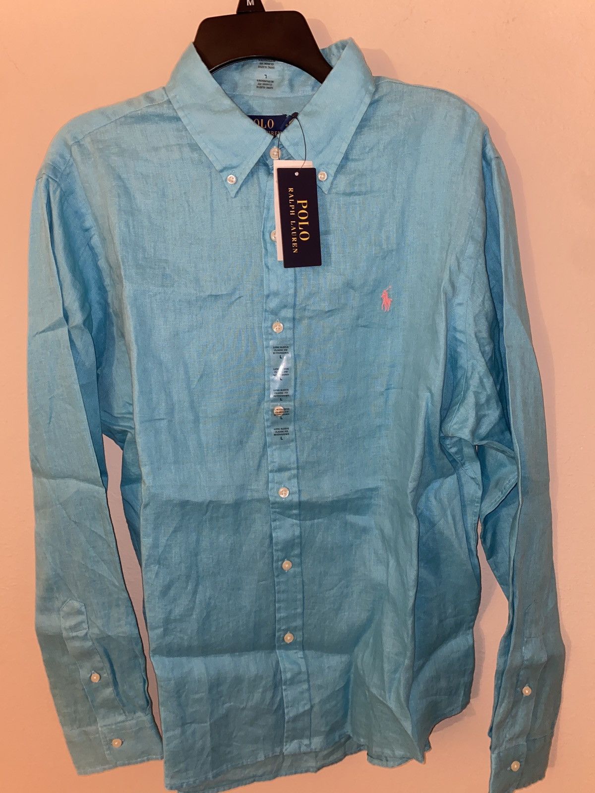 Polo Ralph Lauren Polo Ralph Lauren Long Sleeve Classic Fit Button Down Size US L / EU 52-54 / 3 - 1 Thumbnail