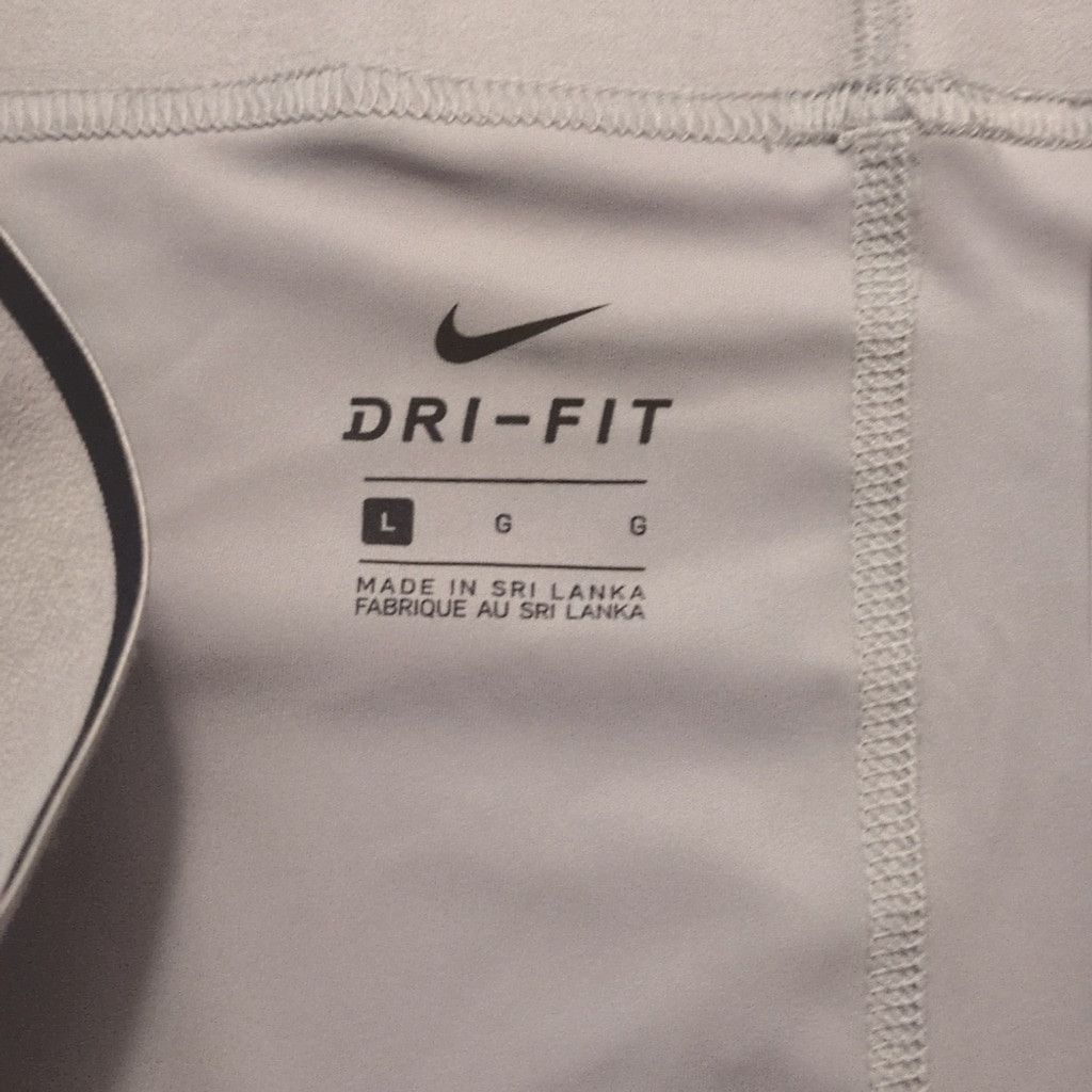Nike Nike pro gray side cinch ties size large Size 31" - 3 Thumbnail