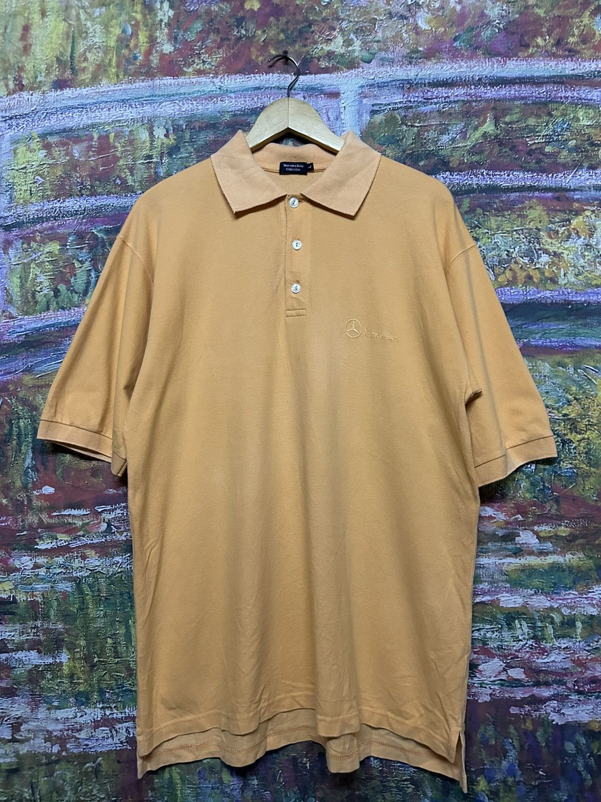 Mercedes-Benz Mercedes Benz button basic tee Size US XL / EU 56 / 4 - 3 Thumbnail