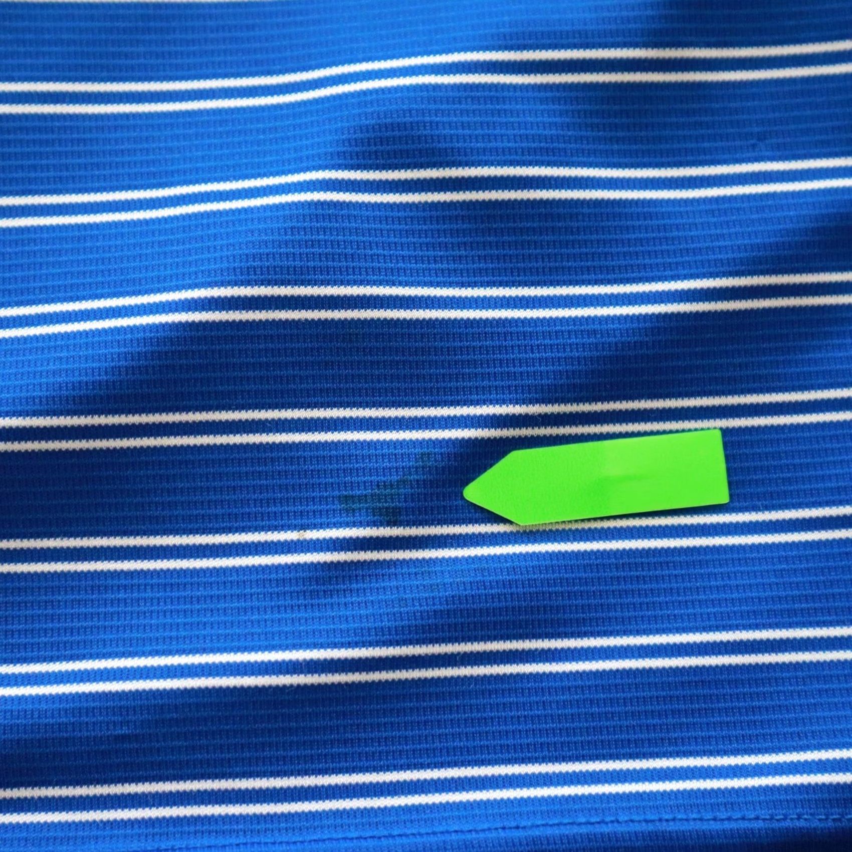 Vintage Chase 54 Polo Shirt Mens XL Blue Striped Short Sleeve Texas Longhorn Golf Club Size US XL / EU 56 / 4 - 8 Thumbnail