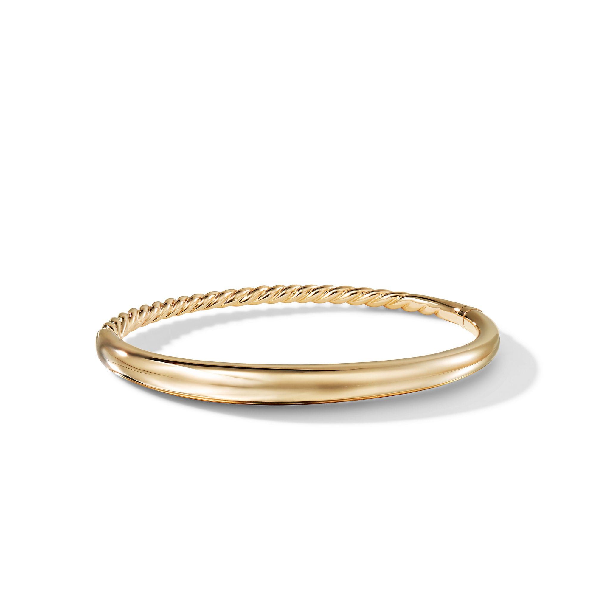 David Yurman oc11z1025 B13147 Pure Form Smooth Bracelet in Golden Size ONE SIZE - 1 Thumbnail