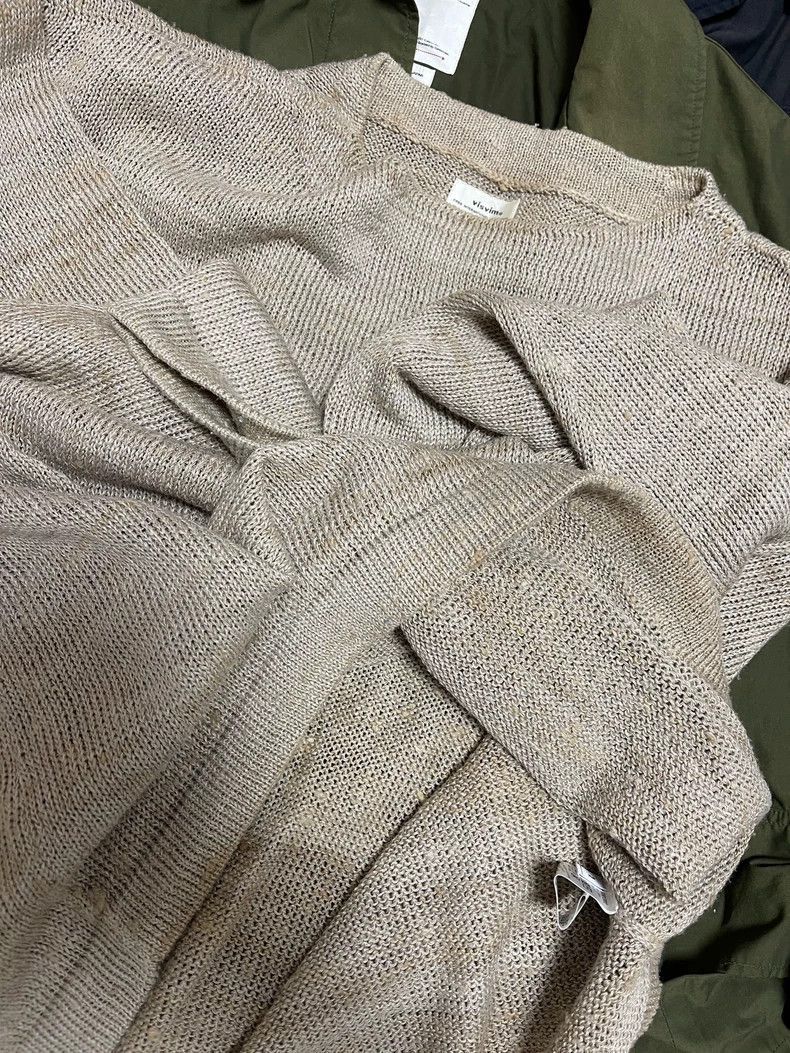 Visvim VISVIM 21SS MARIE vintage hand-woven linen sweater-2506 Size US L / EU 52-54 / 3 - 9 Thumbnail