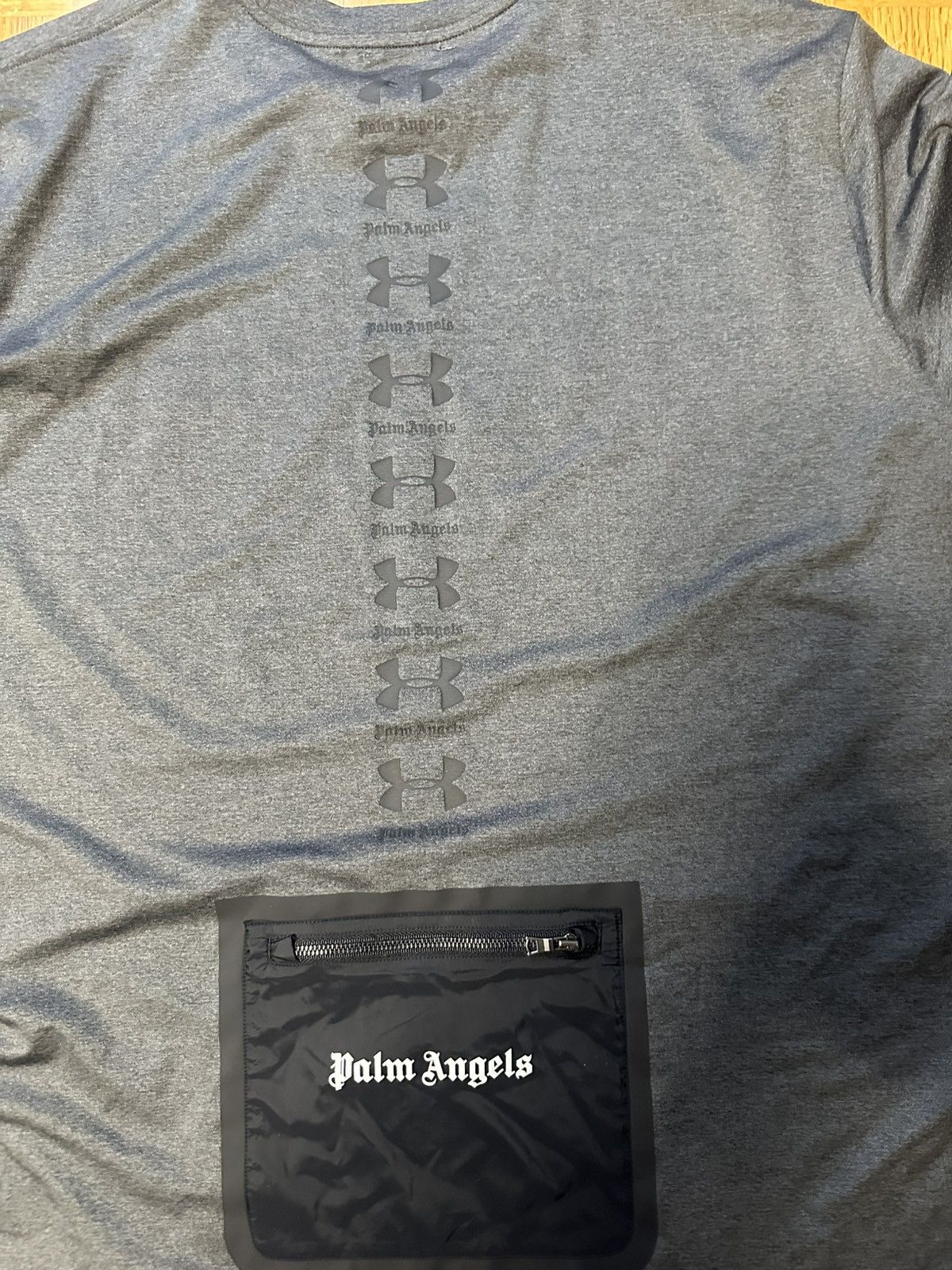 Palm Angels × Under Armour X Under Armour Logo T-Shirt Size US XL / EU 56 / 4 - 3 Thumbnail
