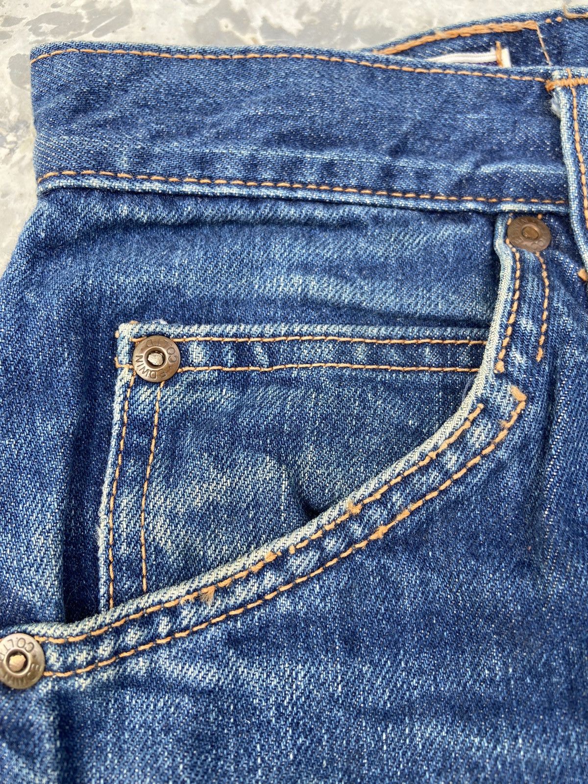 Edwin × Vintage Vintage Edwin baggy pants Size 27" / US 4 / IT 40 - 6 Thumbnail