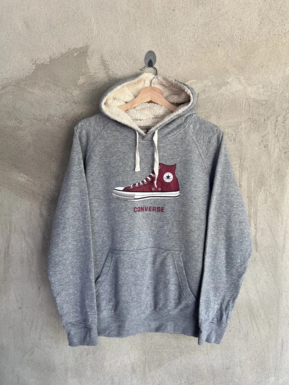 Converse Vintage Converse Big Logo Hoodies Size US S / EU 44-46 / 1 - 2 Thumbnail
