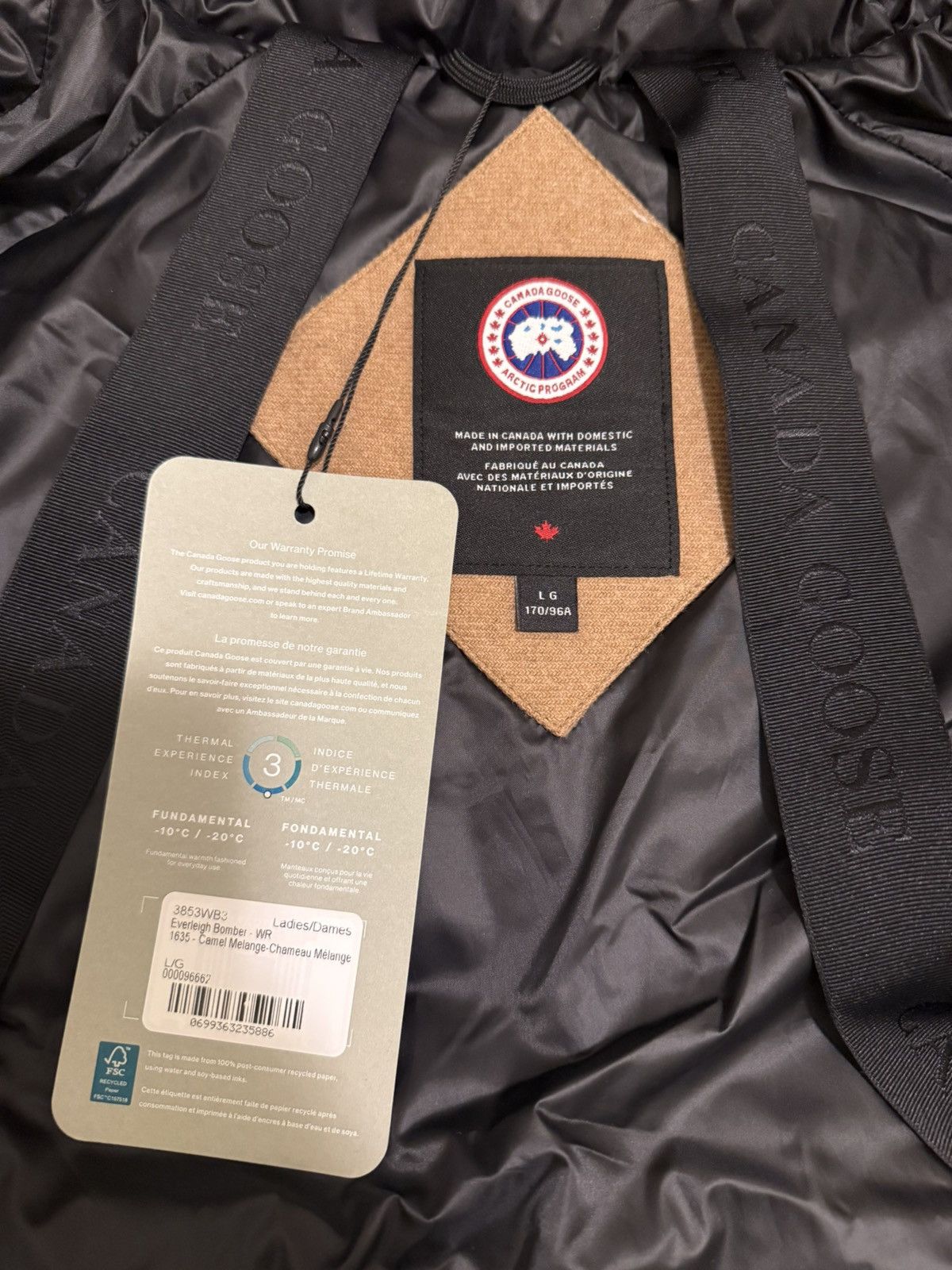 Canada Goose NEW Canada Goose Everleigh Bomber - women’s L Size L / US 10 / IT 46 - 6 Thumbnail