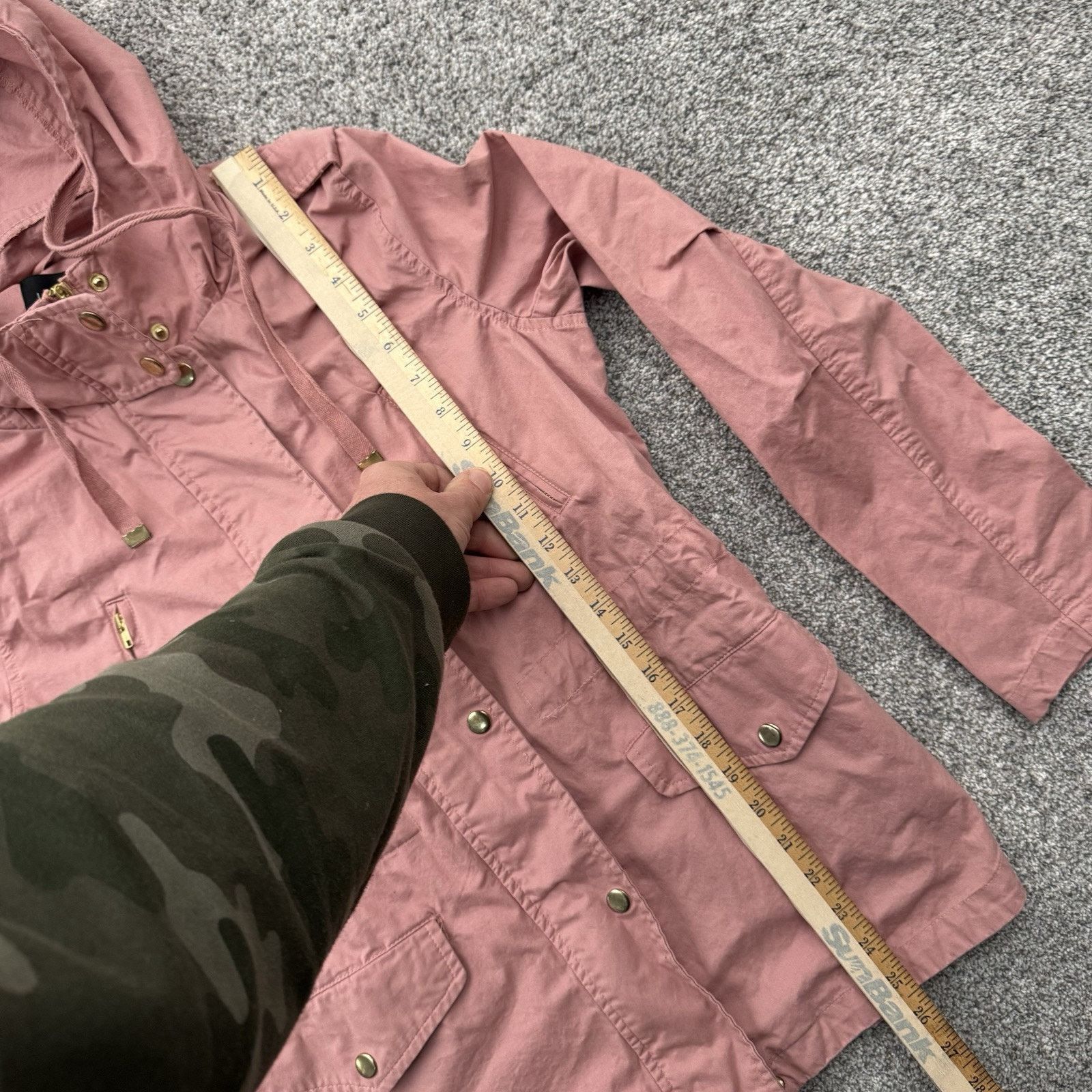 Other Love Tree Utility Jacket Womens Medium Gorpcore Hoodie Cargo Size M / US 6-8 / IT 42-44 - 2 Thumbnail