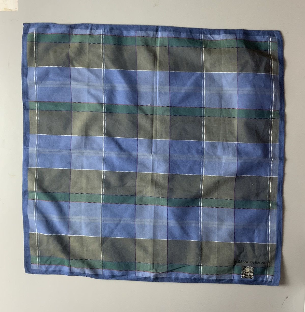 Japanese Brand Alesandra Bagni Bandana Handkerchief Size ONE SIZE - 3 Thumbnail