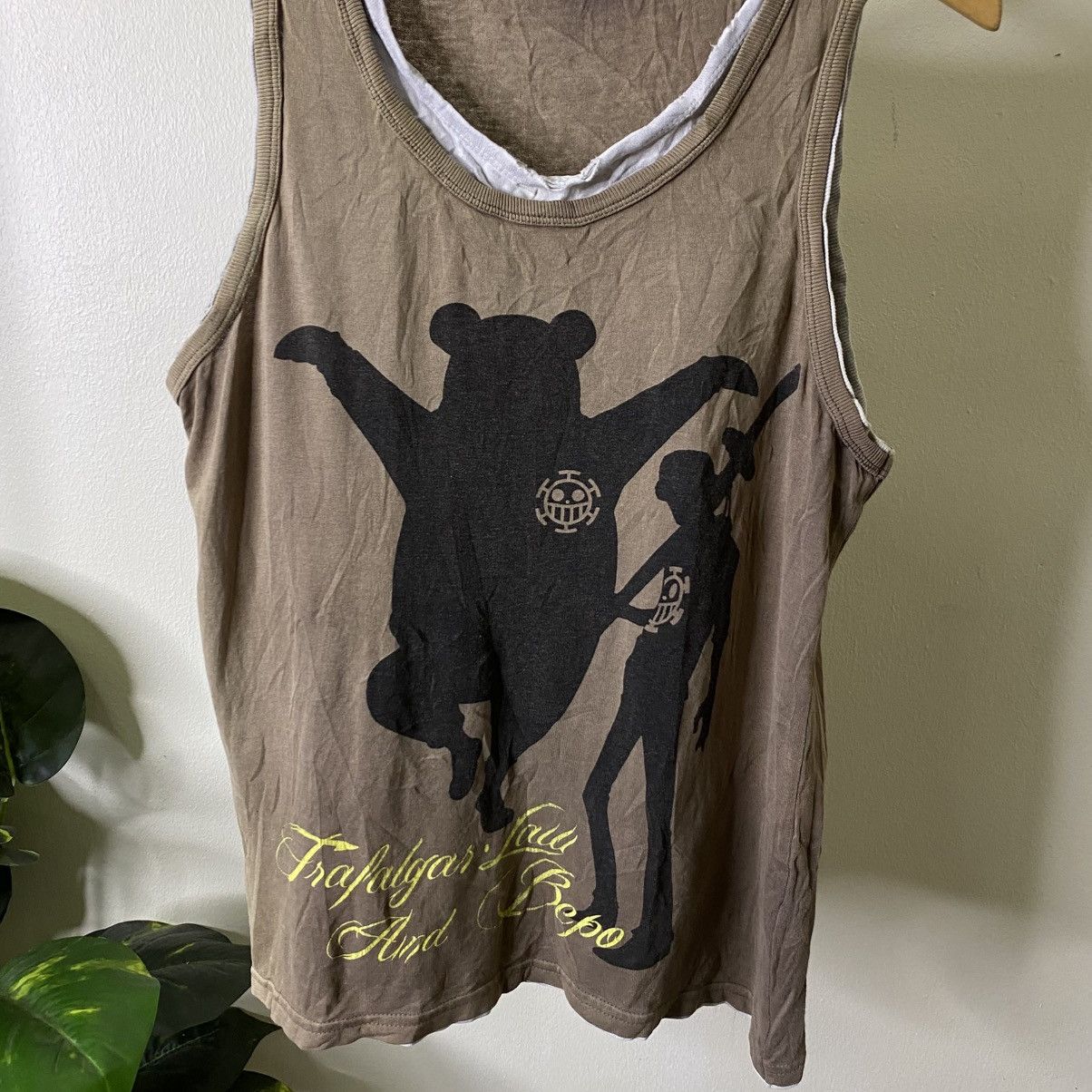 One Piece Vintage Y2K One Piece Anime Double Layer Tank Top Size US M / EU 48-50 / 2 - 2 Thumbnail