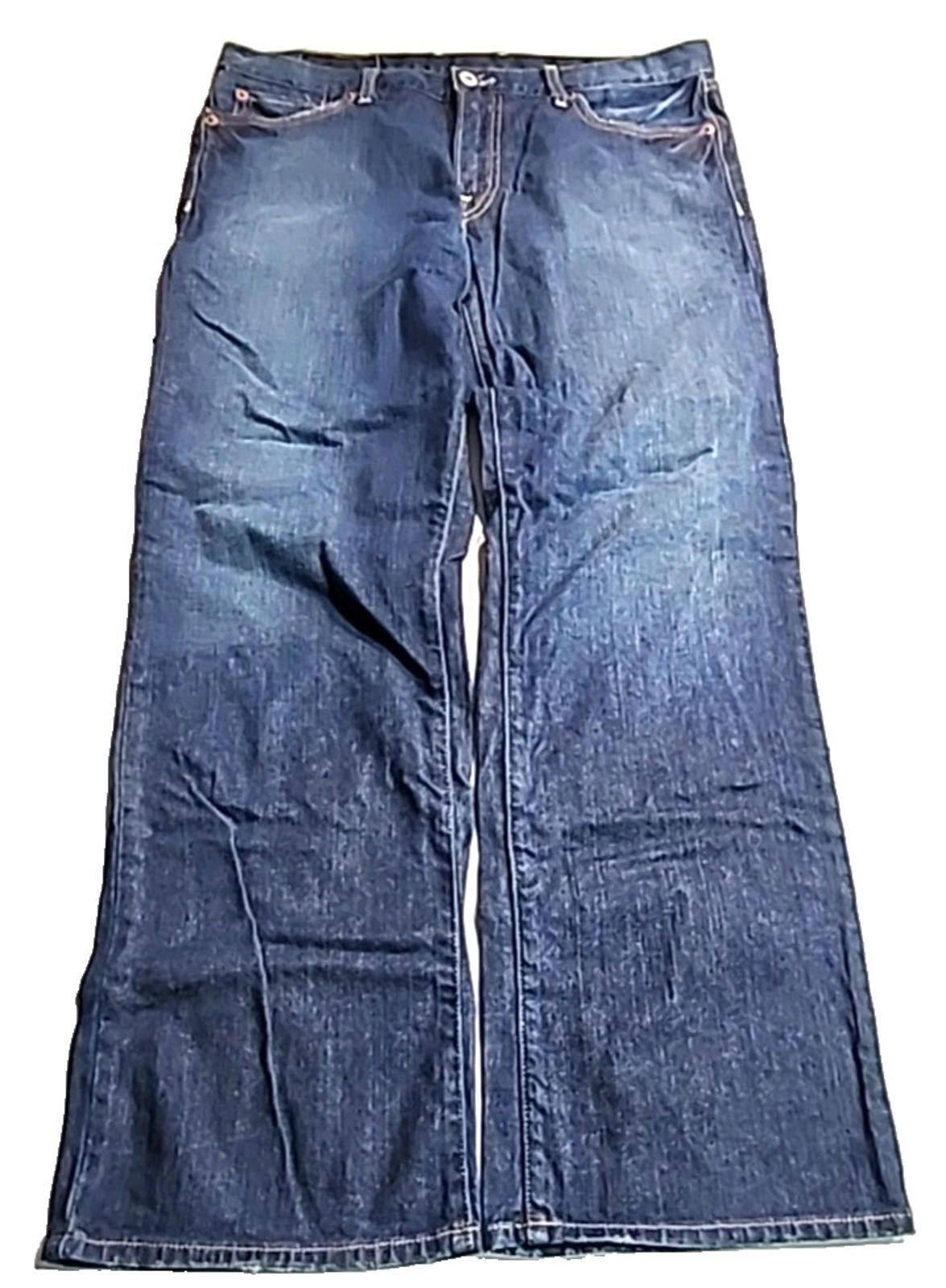 Lucky Brand Lucky Brand Mens Jeans Actual *36Wx31L Blue Relaxed Size US 36 / EU 52 - 1 Thumbnail