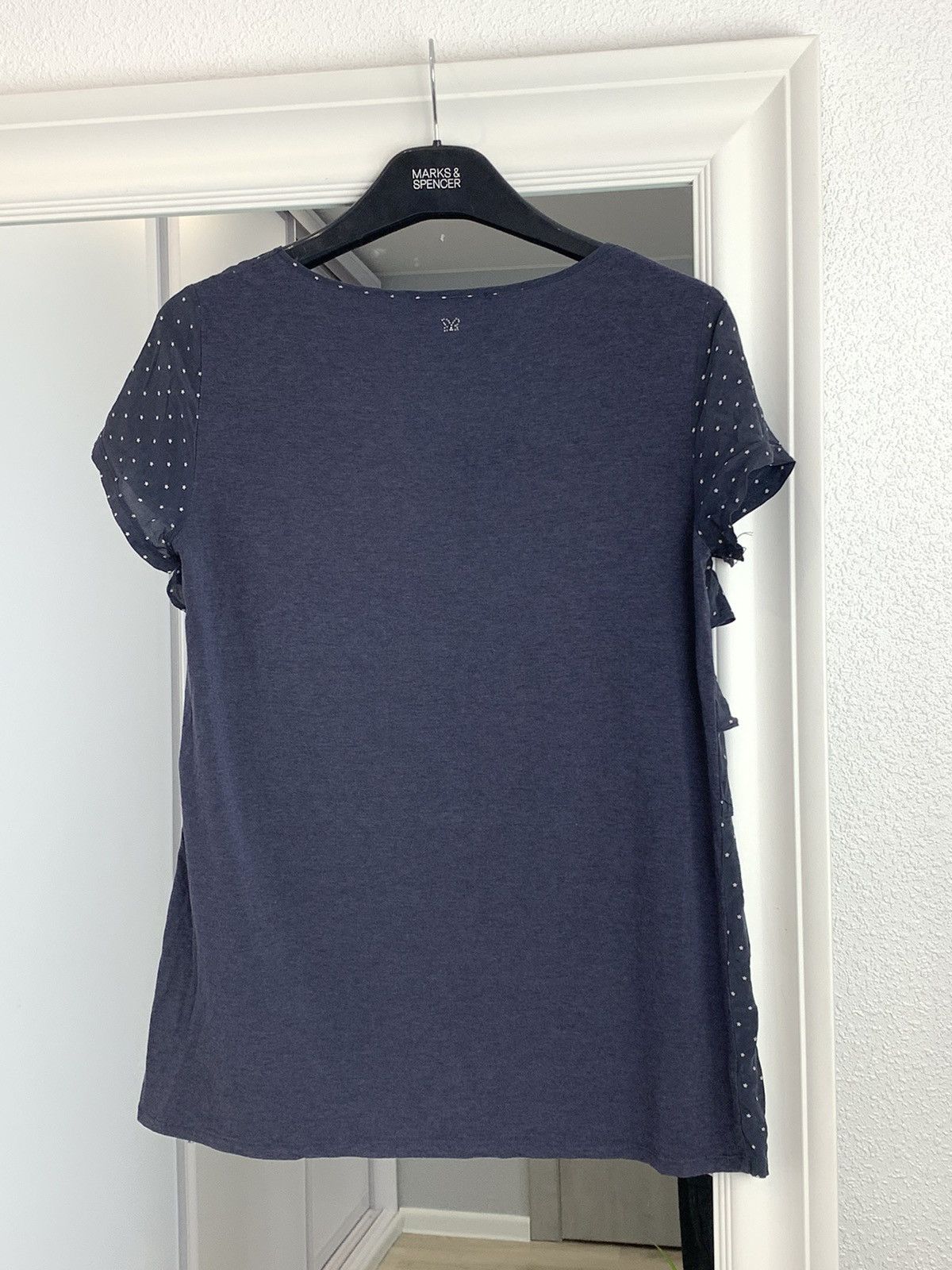 Max Mara Max Mara T-Shirt Blouse Blue Size L / US 10 / IT 46 - 8 Thumbnail