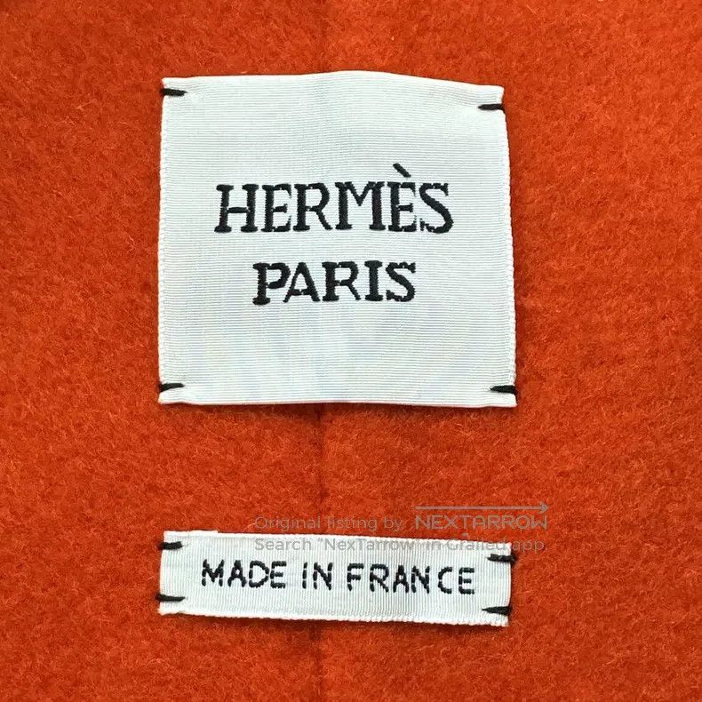Hermes Hermes Orange Plaid Chain Jacket Size XS / US 0-2 / IT 36-38 - 5 Thumbnail
