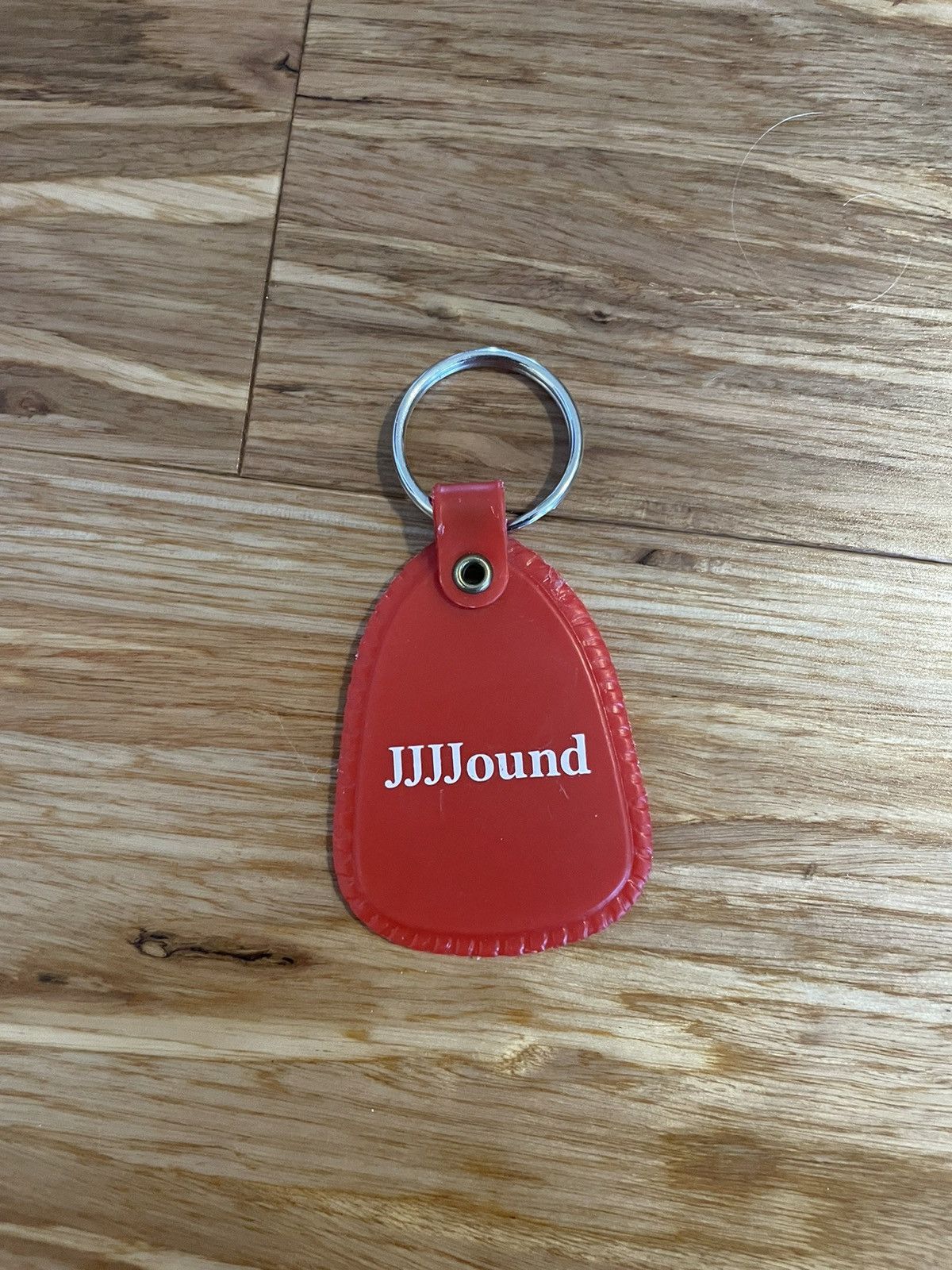 image of Jjjjound Keychain in Red, Men's