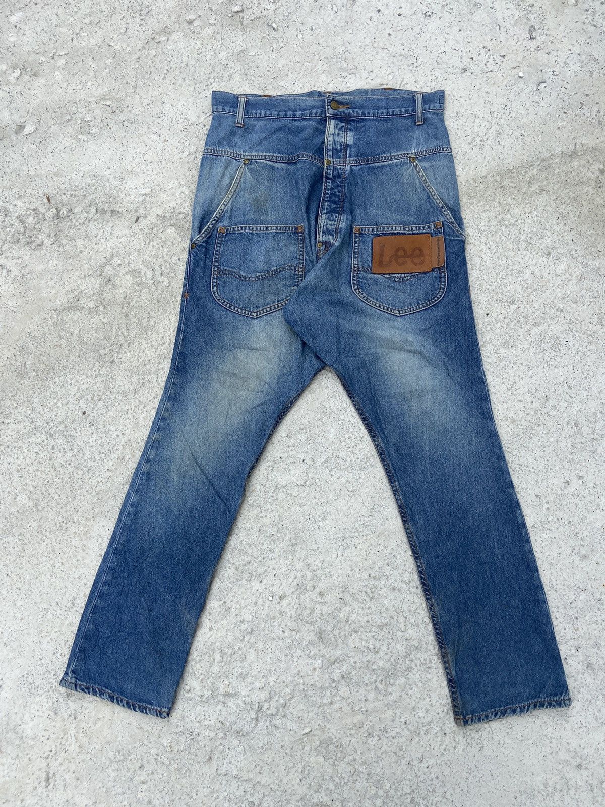 Japanese Brand × Lee × mercibeaucoup Crazy Design Lee X Mercibeaucoup Denim Size US 34 / EU 50 - 9 Thumbnail