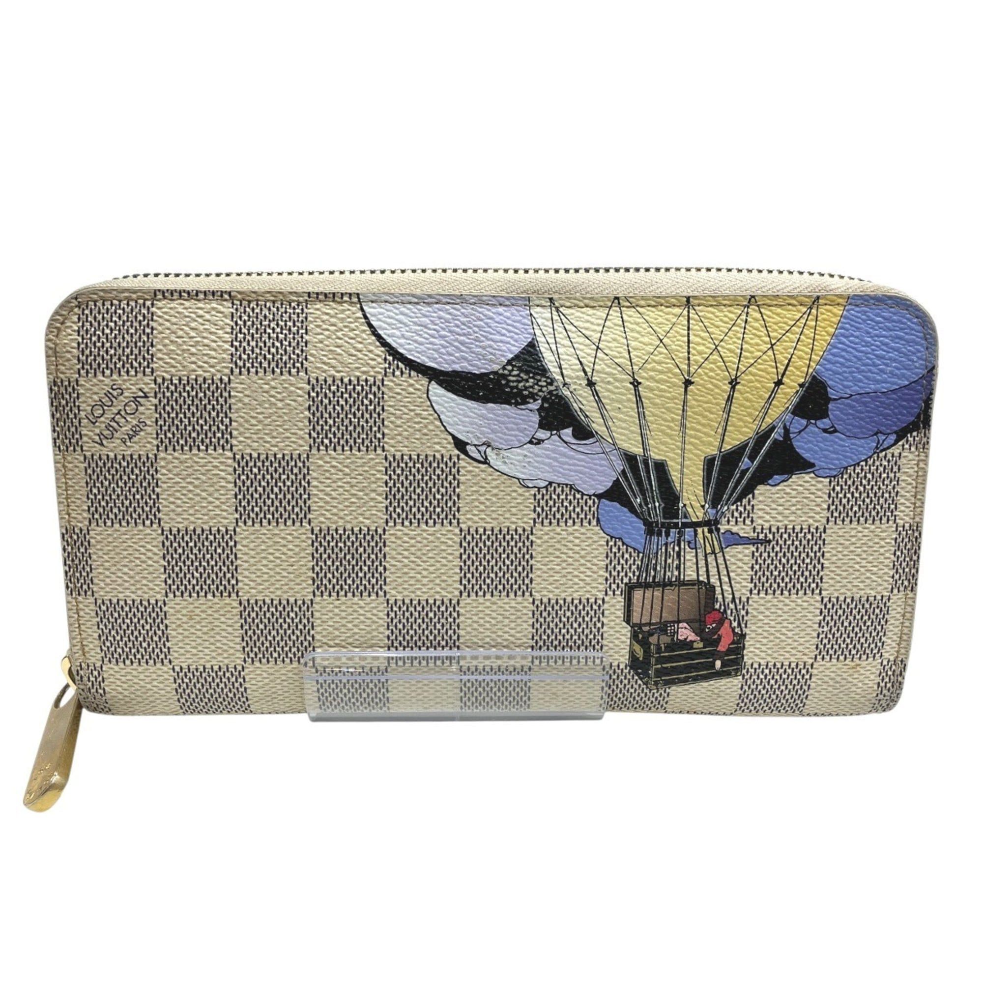 Louis Vuitton Louis Vuitton Illustre Zippy Wallet, 2011 Limited Edition, Damier Azur Leather, N63006, Free Shipping Size ONE SIZE - 1 Thumbnail