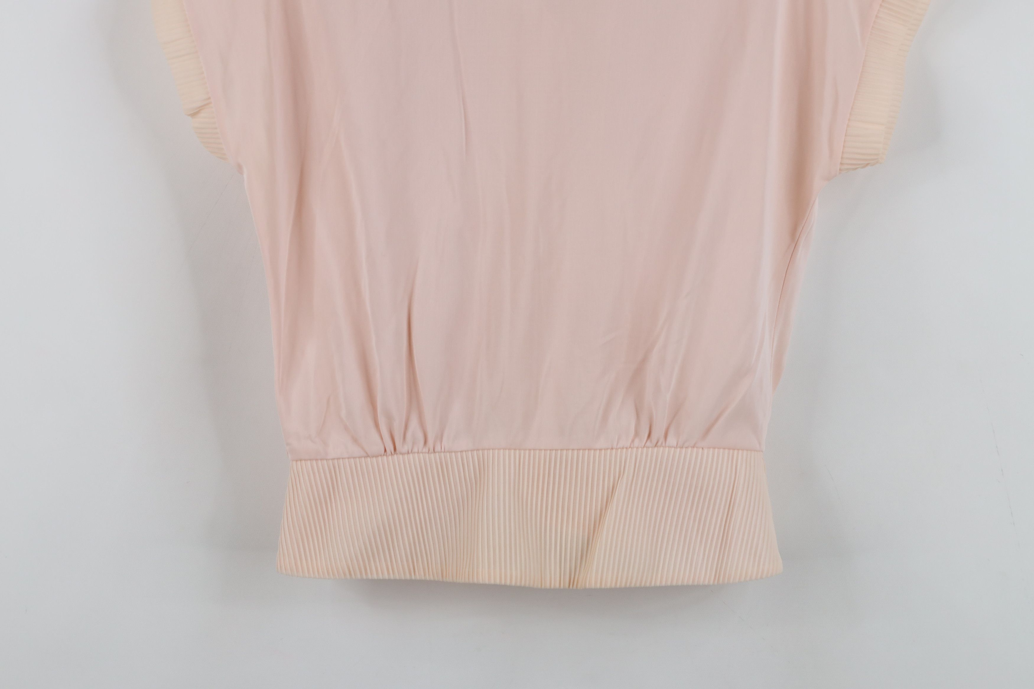 Vintage Vintage 50s Rockabilly Regency Ribbed Button Shirt Pink USA Size M / US 6-8 / IT 42-44 - 12 Thumbnail