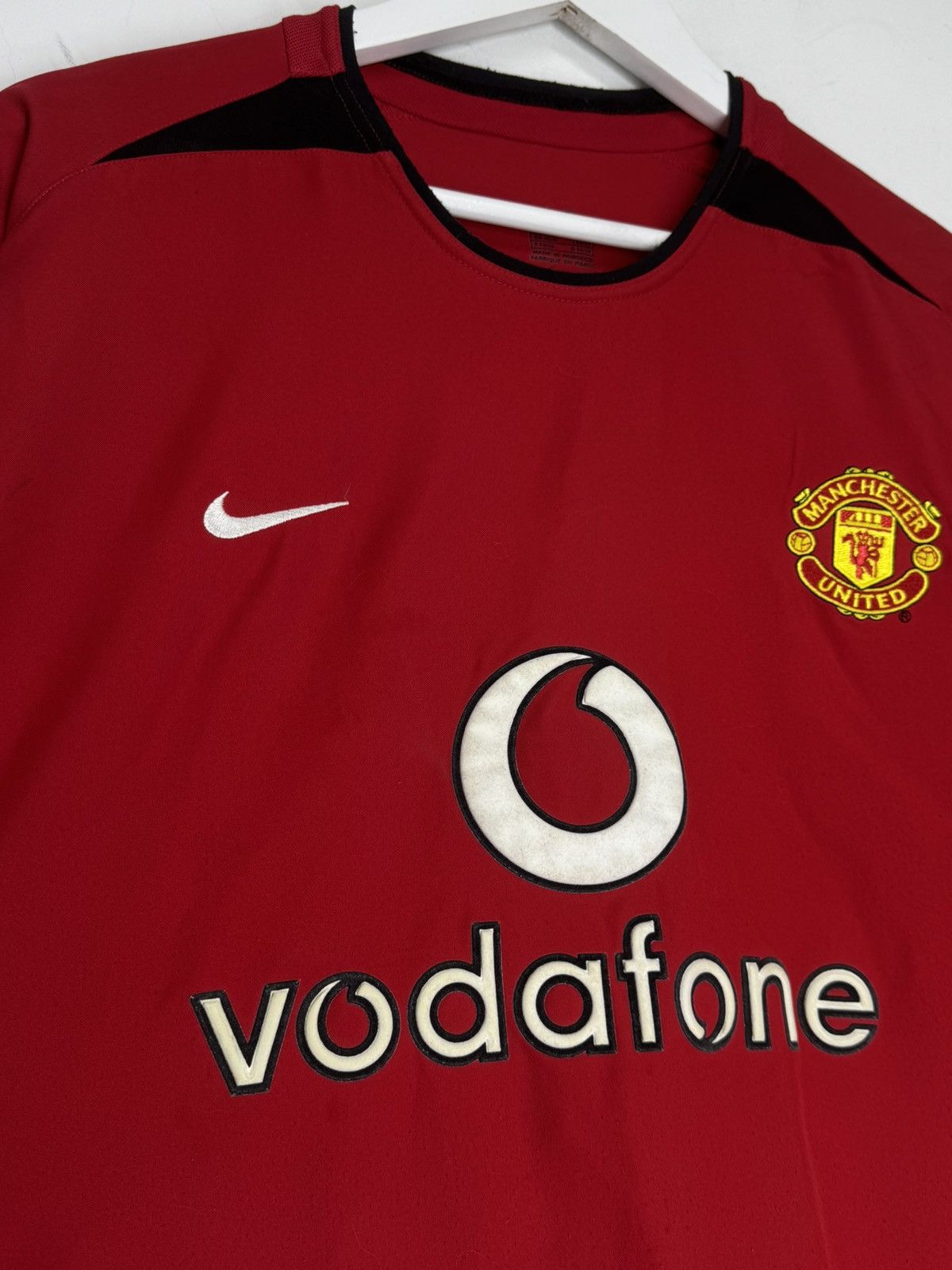 Nike Nike Manchester United 2002-04 Home Football Shirt Jersey Size US XL / EU 56 / 4 - 3 Thumbnail