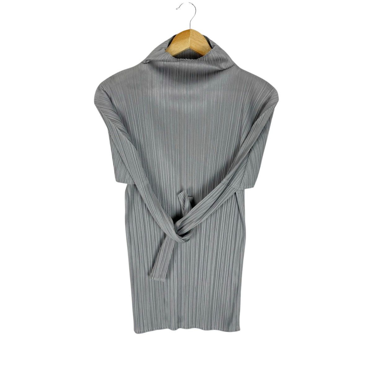 Issey Miyake × Pleats Please Issey Miyake ⚡️PLEATS PLEASE IS MOCK NECk LONG SLEEVE Size M / US 6-8 / IT 42-44 - 3 Thumbnail