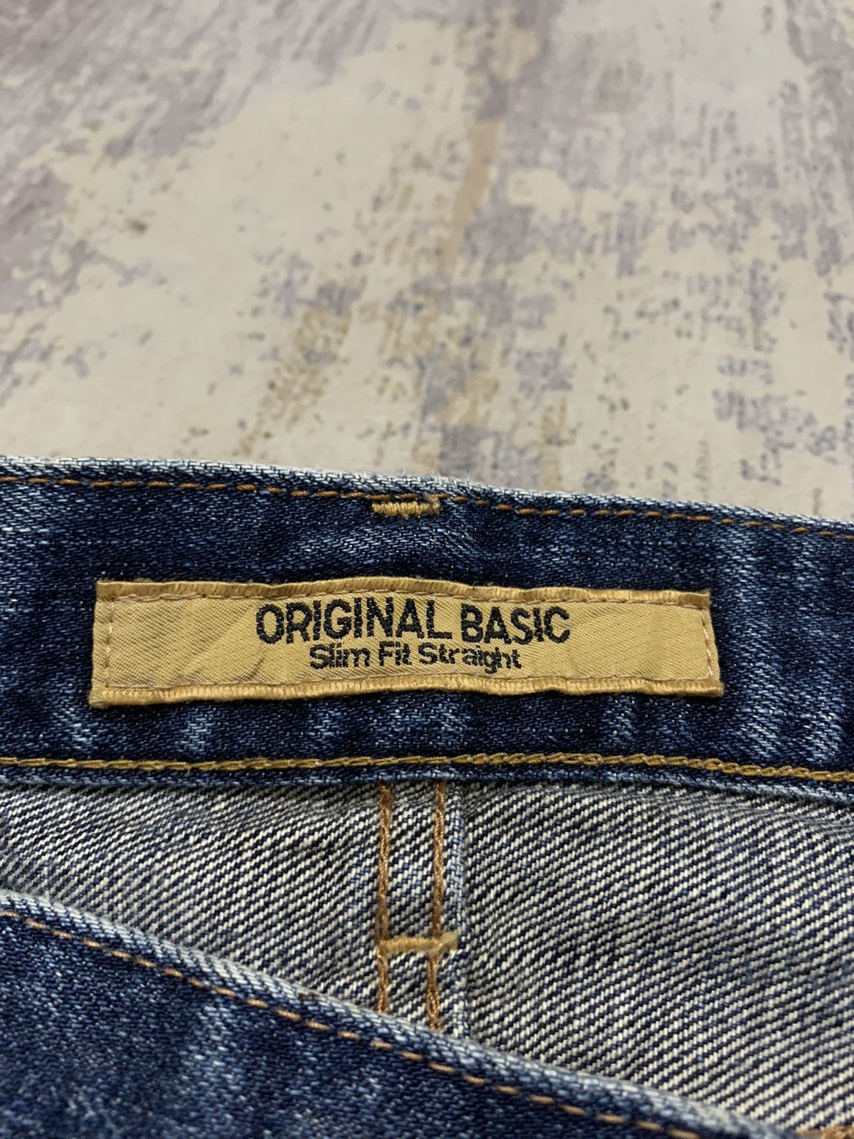 Japanese Brand Vtg Uniqlo S001 Kaihara Japanese Distressed Denim Jeans W32 Size US 32 / EU 48 - 17 Thumbnail