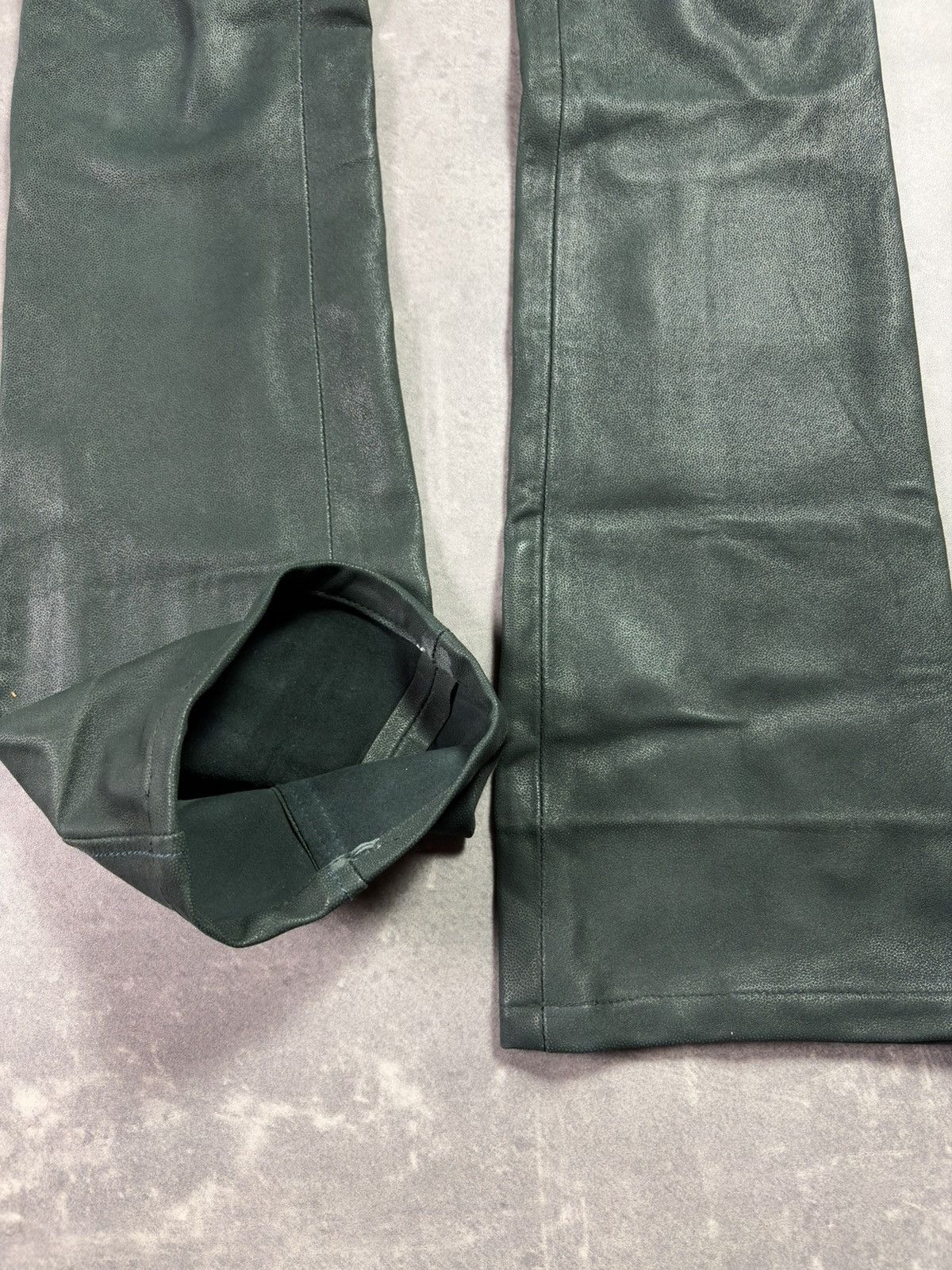 Just Cavalli 00s Leather Just Cavalli Cargo Flared Pants 27 28 Archive Size US 27 - 6 Thumbnail