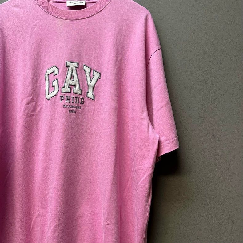 Balenciaga Balenciaga Gap pink short sleeve Size US XS / EU 42 / 0 - 2 Thumbnail