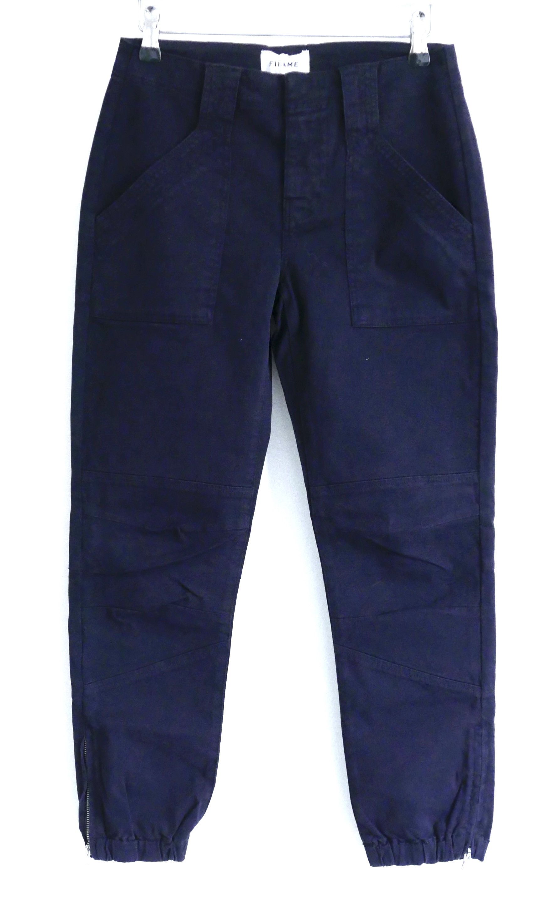 Frame Frame Trapunto Moto Pants Washed Navy Size 25" / US 0 / IT 36 - 1 Thumbnail