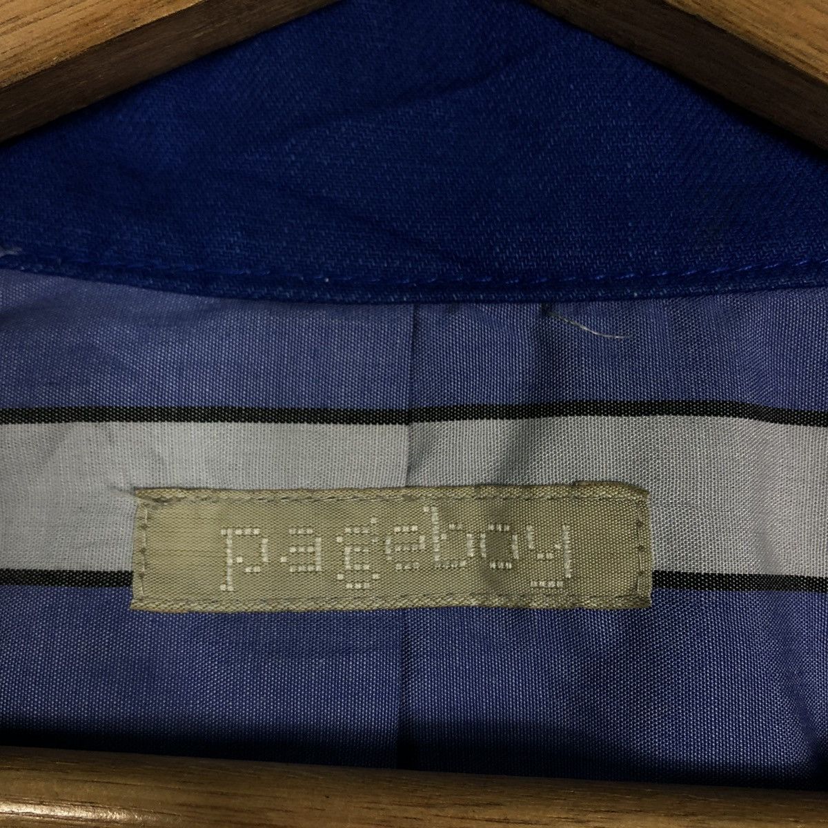 Issey Miyake 🔥Rich Blue Chore Work Jacket Design Pageboy Japan Size US M / EU 48-50 / 2 - 17 Thumbnail
