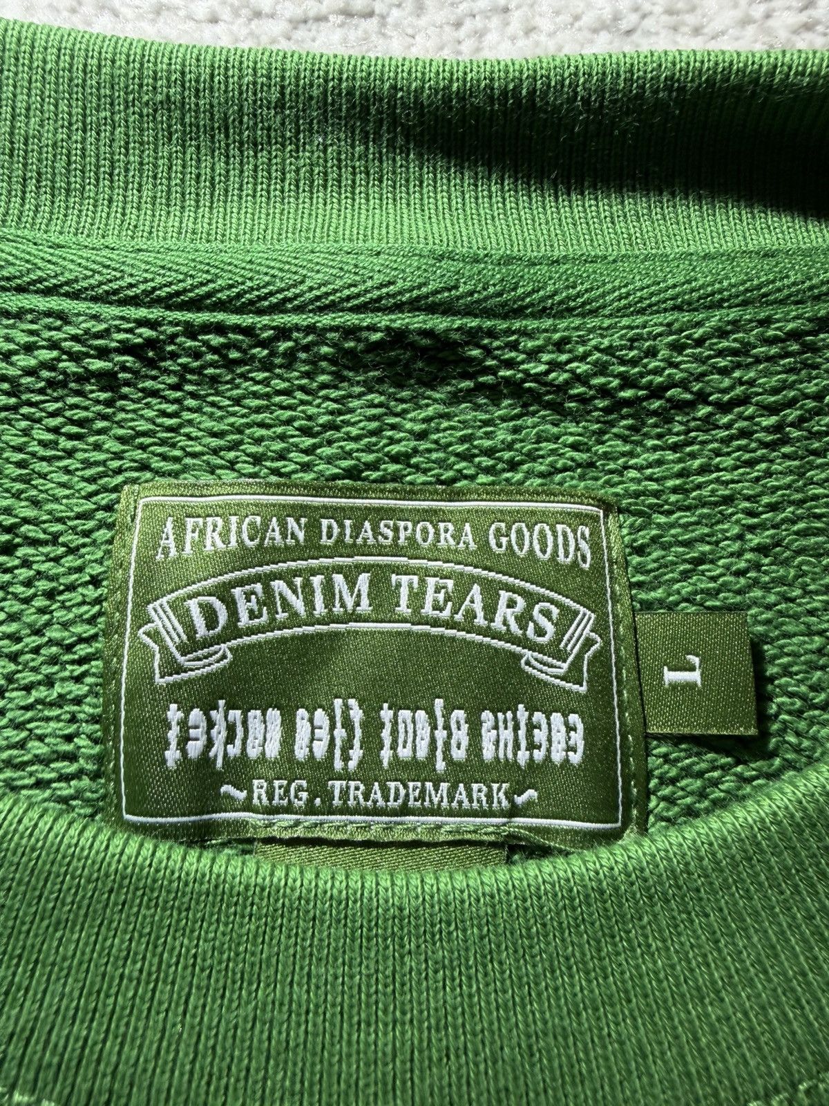 Cactus Plant Flea Market × DENIM TEARS Denim Tears x CPFM Cactus Tears Crewneck Size US L / EU 52-54 / 3 - 2 Thumbnail